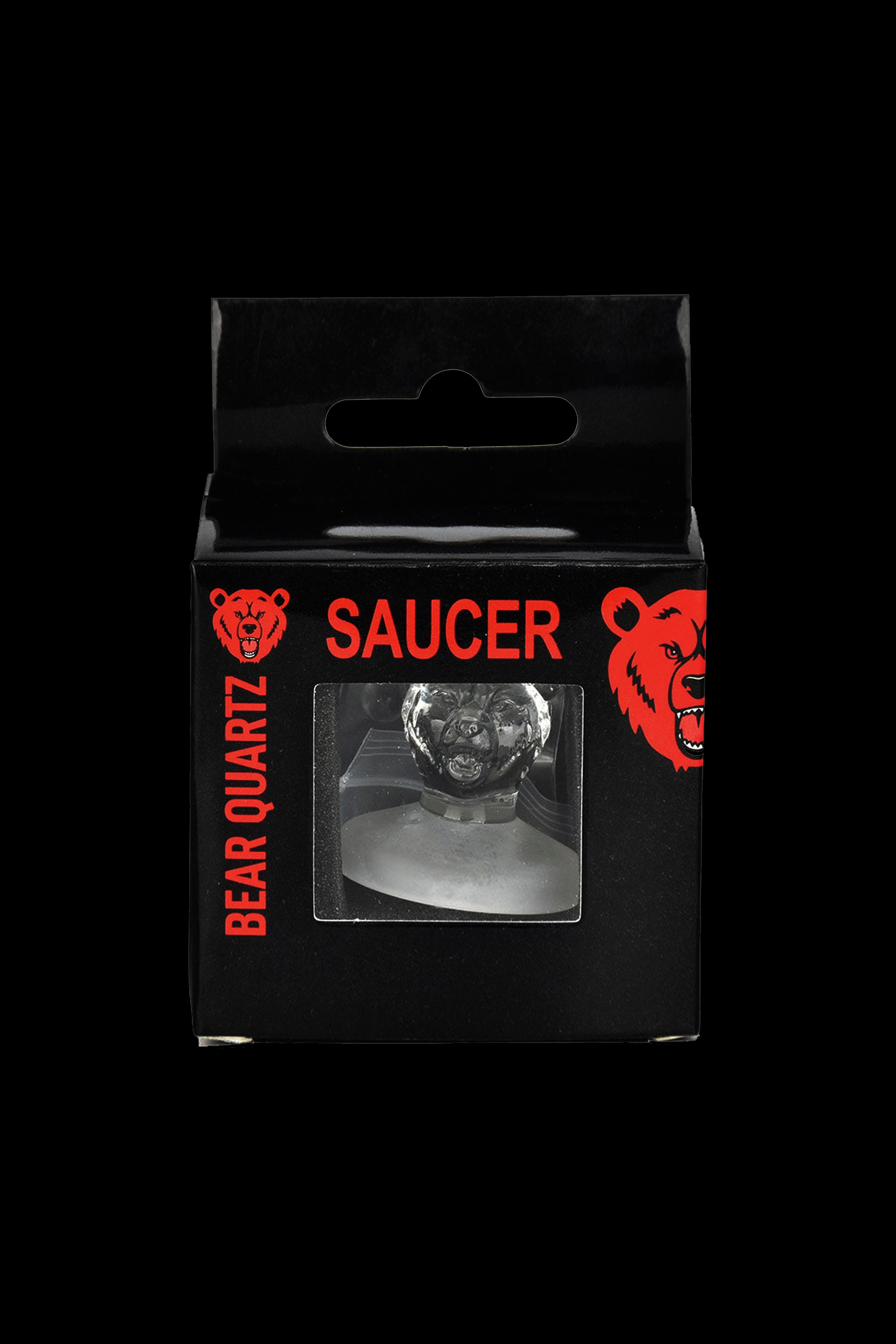 Bear Quartz Saucer Spinner Cap Set - 33mm: Unleash the Dab Delight!