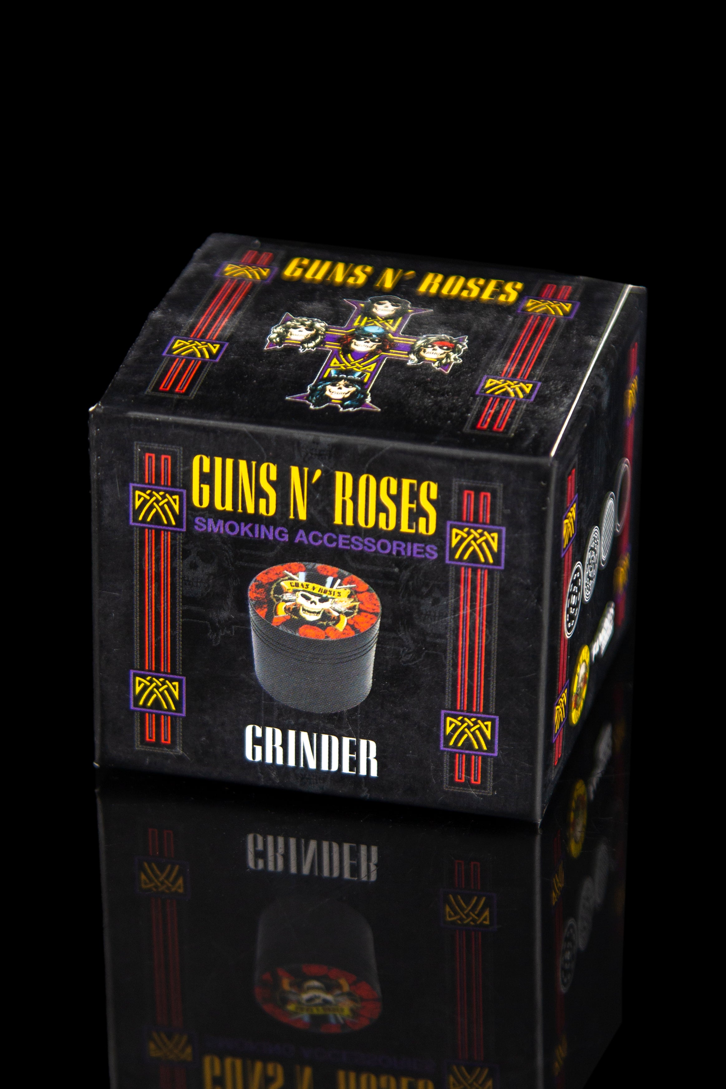 Guns N' Roses Skulls & Pistols Premium 4-Piece Herb Grinder