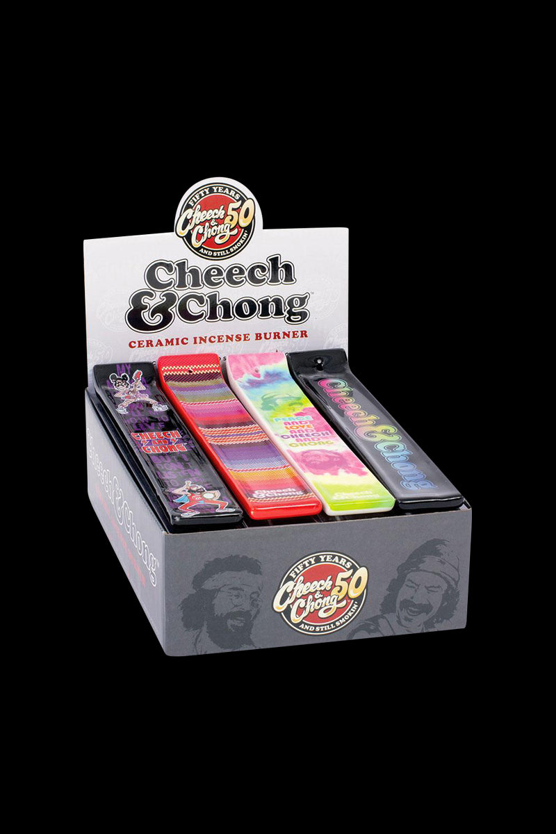 Cheech & Chong Ceramic Incense Burner Set - 12 Pack!