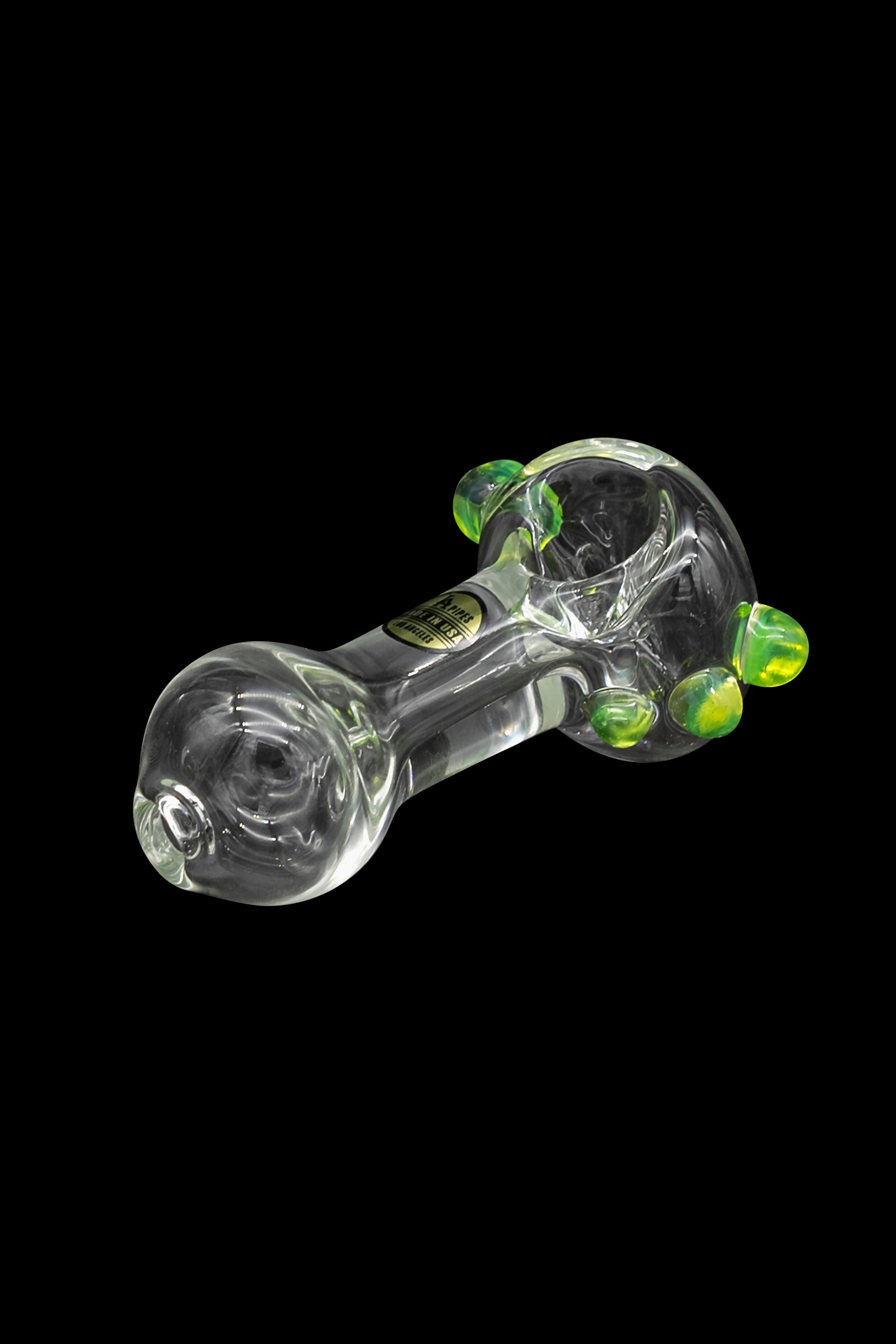 LA Pipes Stunning Thick Glass Spoon Pipe