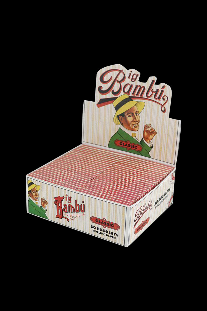 Big Bambu Classic Rolling Papers - 50 Pack Bundle