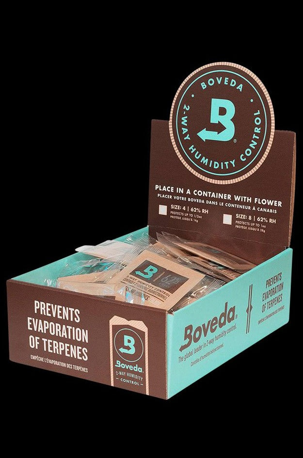 Boveda 2-Way Humidity Packs - 125-Piece Box: Your Cannabis Storage Savior