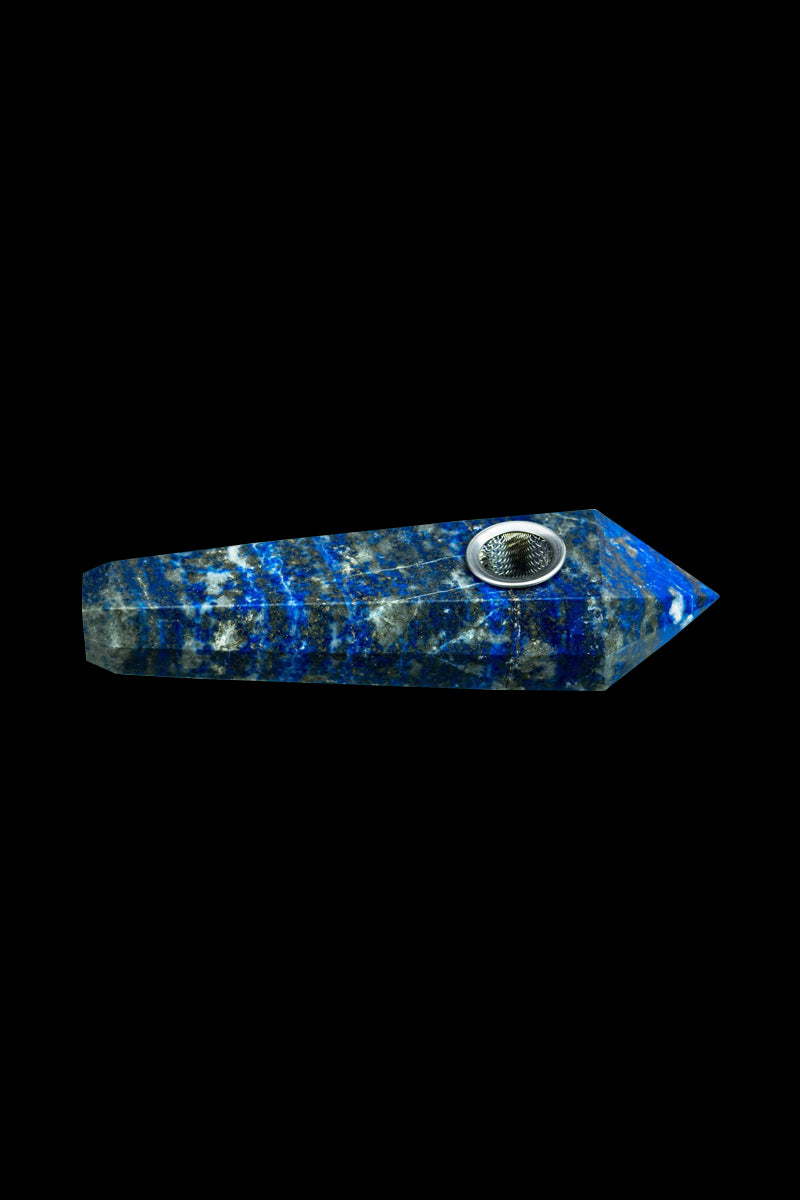 Exquisite Lapis Lazuli Quartz Stone Pipe