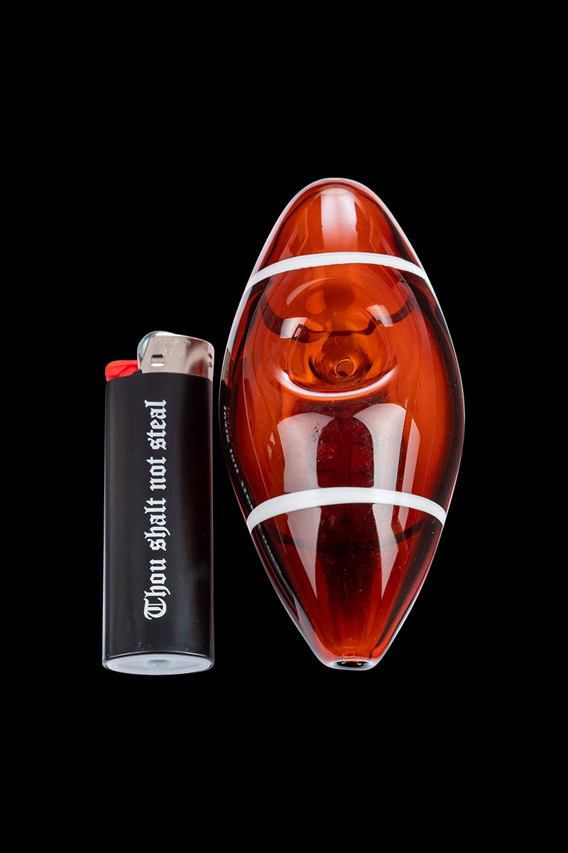 Football-Themed Hand Pipe: A Smoking Sensation