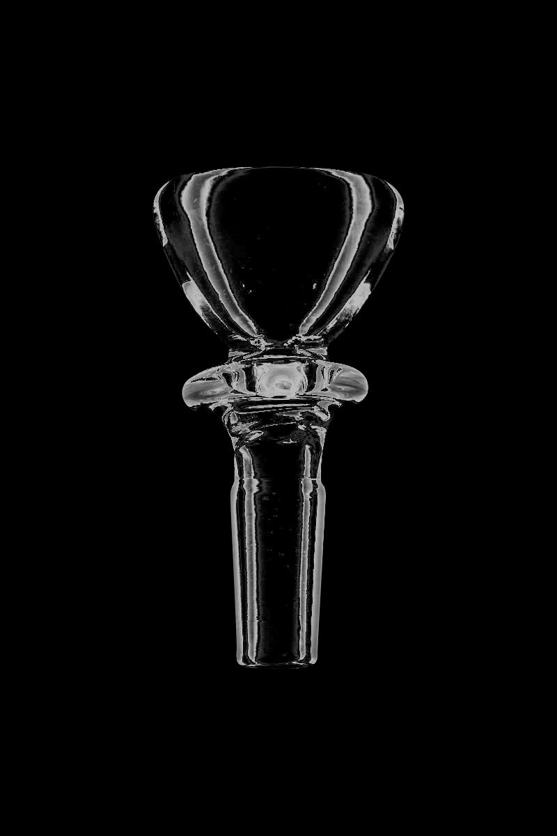 Stunning 10mm Clear Glass Male Herb Slide