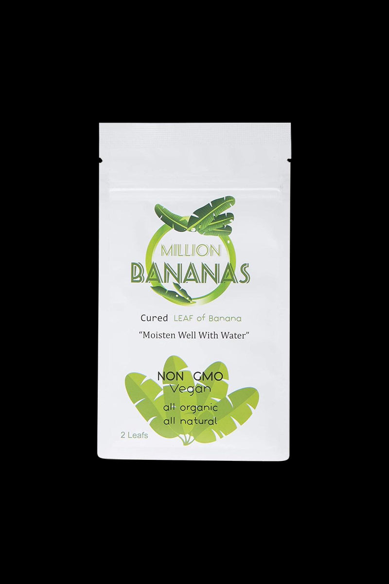 Million Bananas Cured Banana Leaf Rolling Pouch