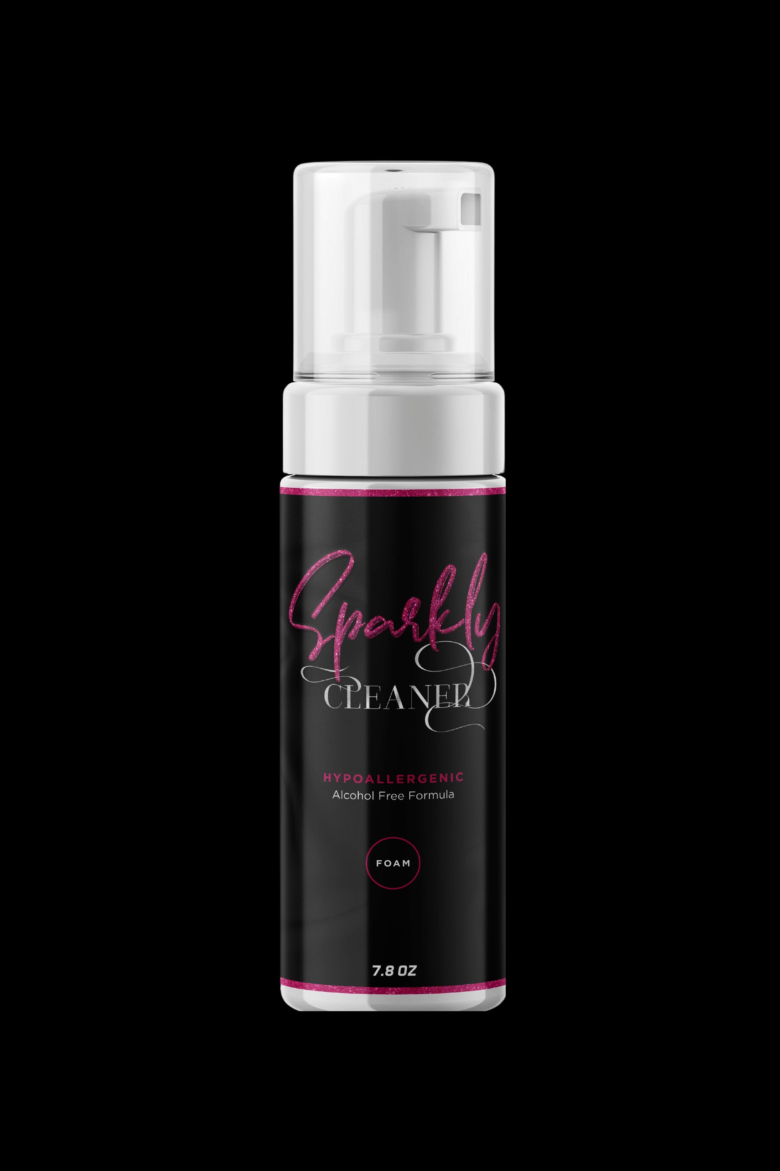 Pink Formula Glittery Sex Toy Cleaner
