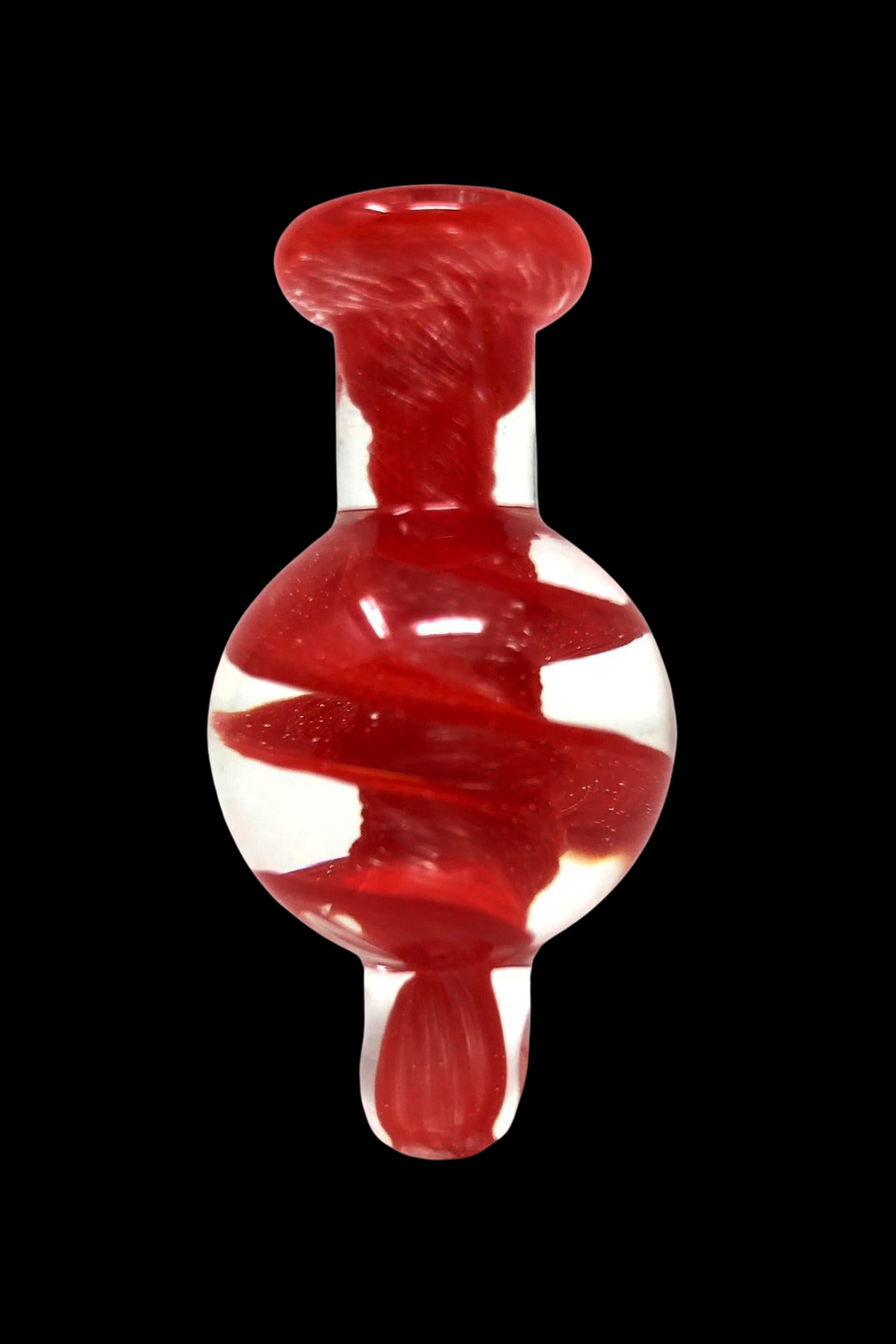 AFM Colored Glass Spiral Airflow Carb Cap - Elevate Your Dabbing!