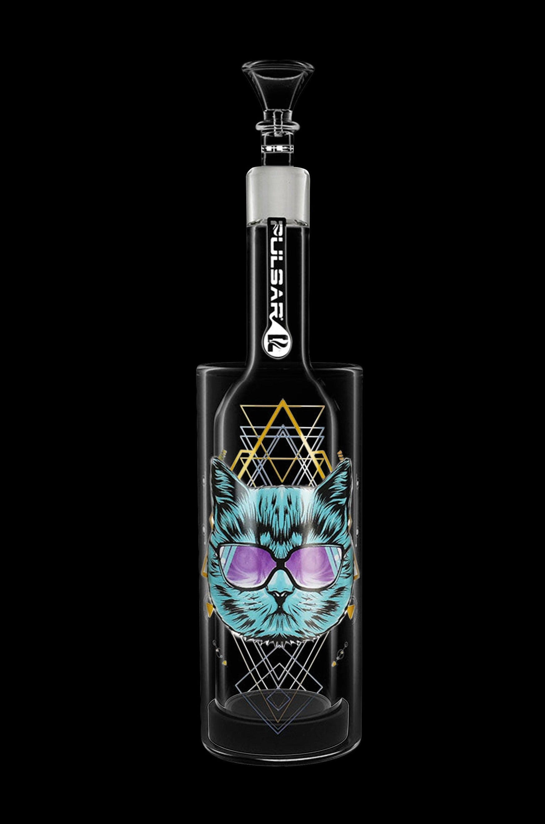 Pulsar's Stunning Sacred Cat Gravity Water Pipe