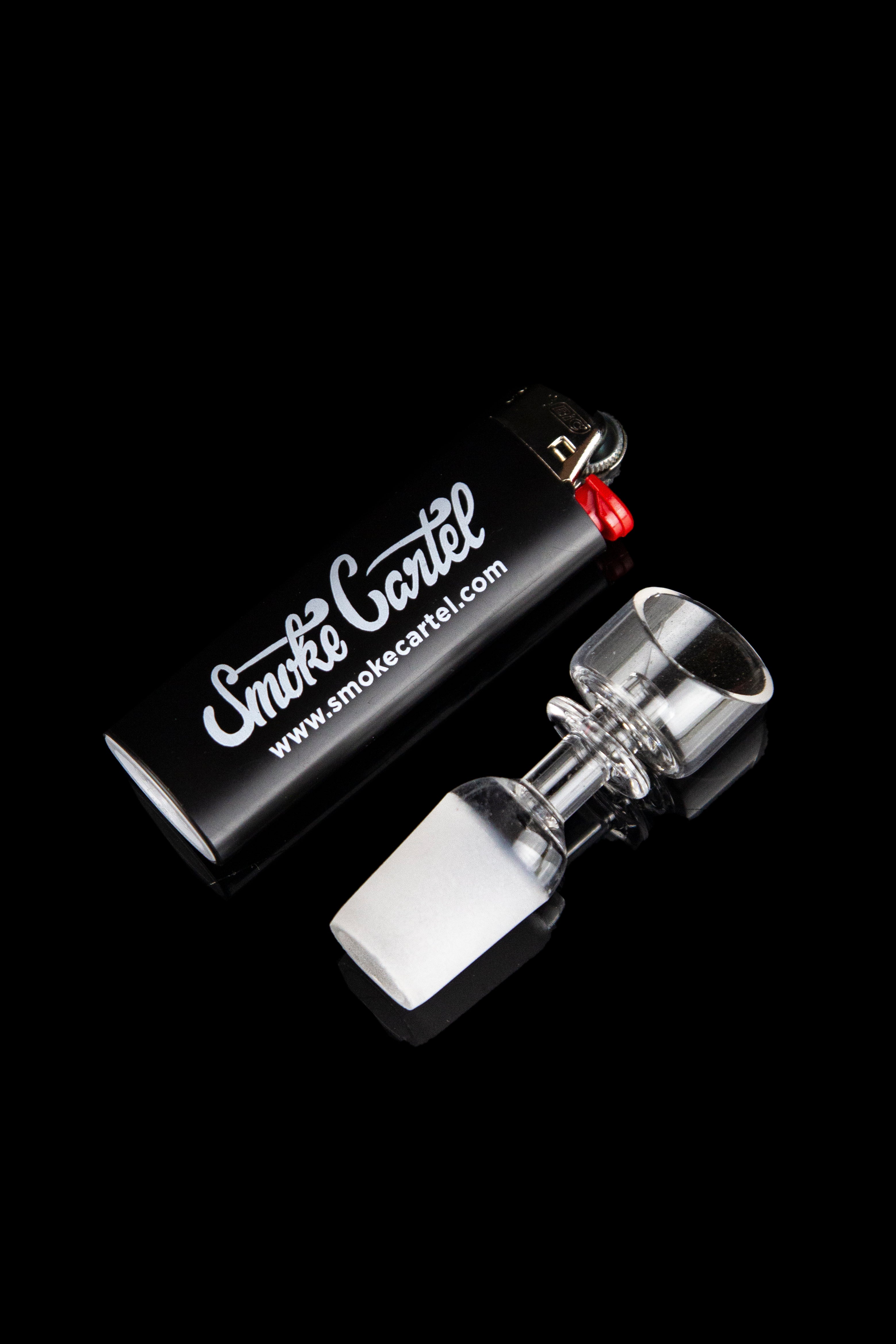 Angled Cut Domeless Quartz Nail - Elevate Your Dabbing Experience