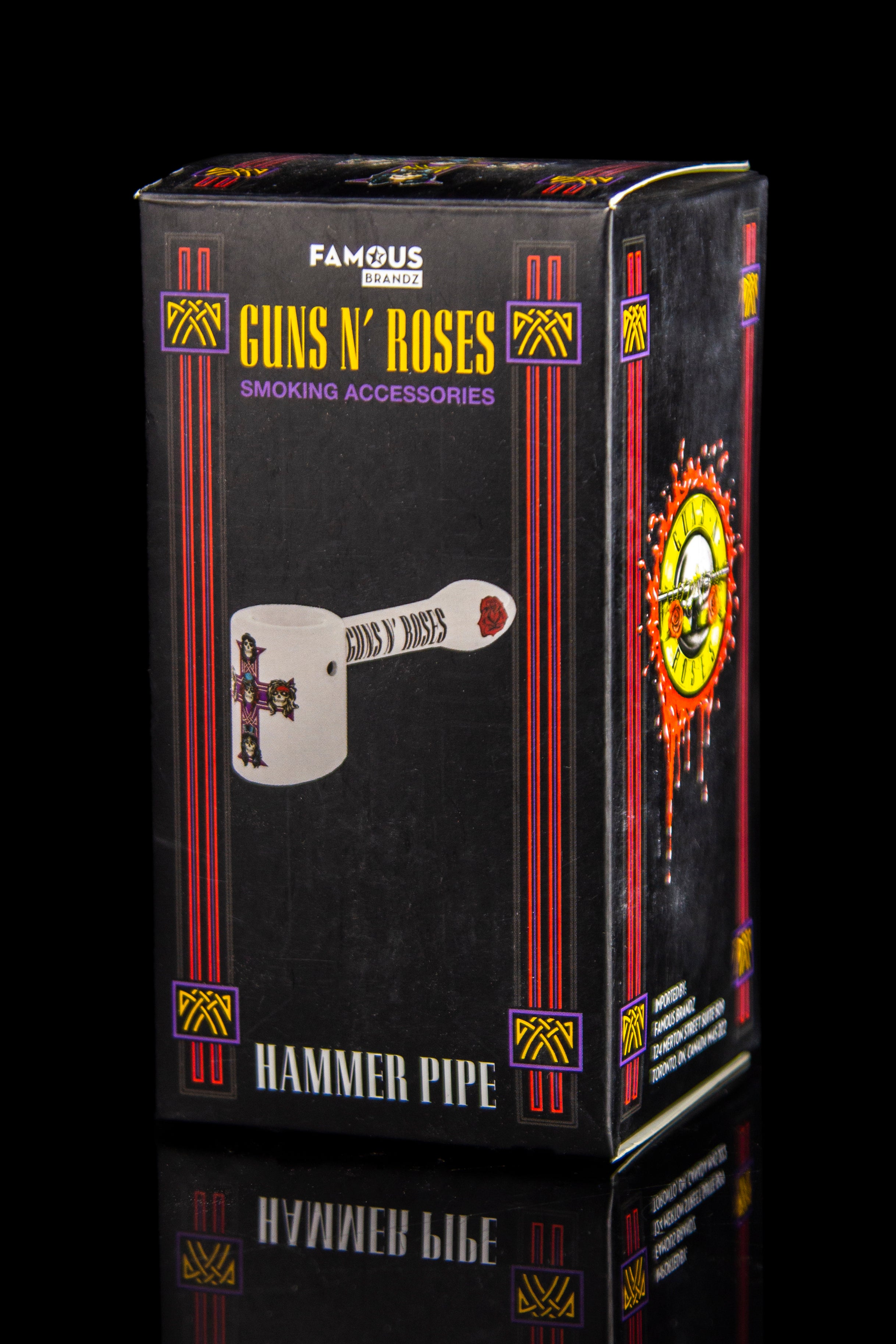 Guns N' Roses Cross Hammer Pipe - A Rock Icon's Smoking Treasure