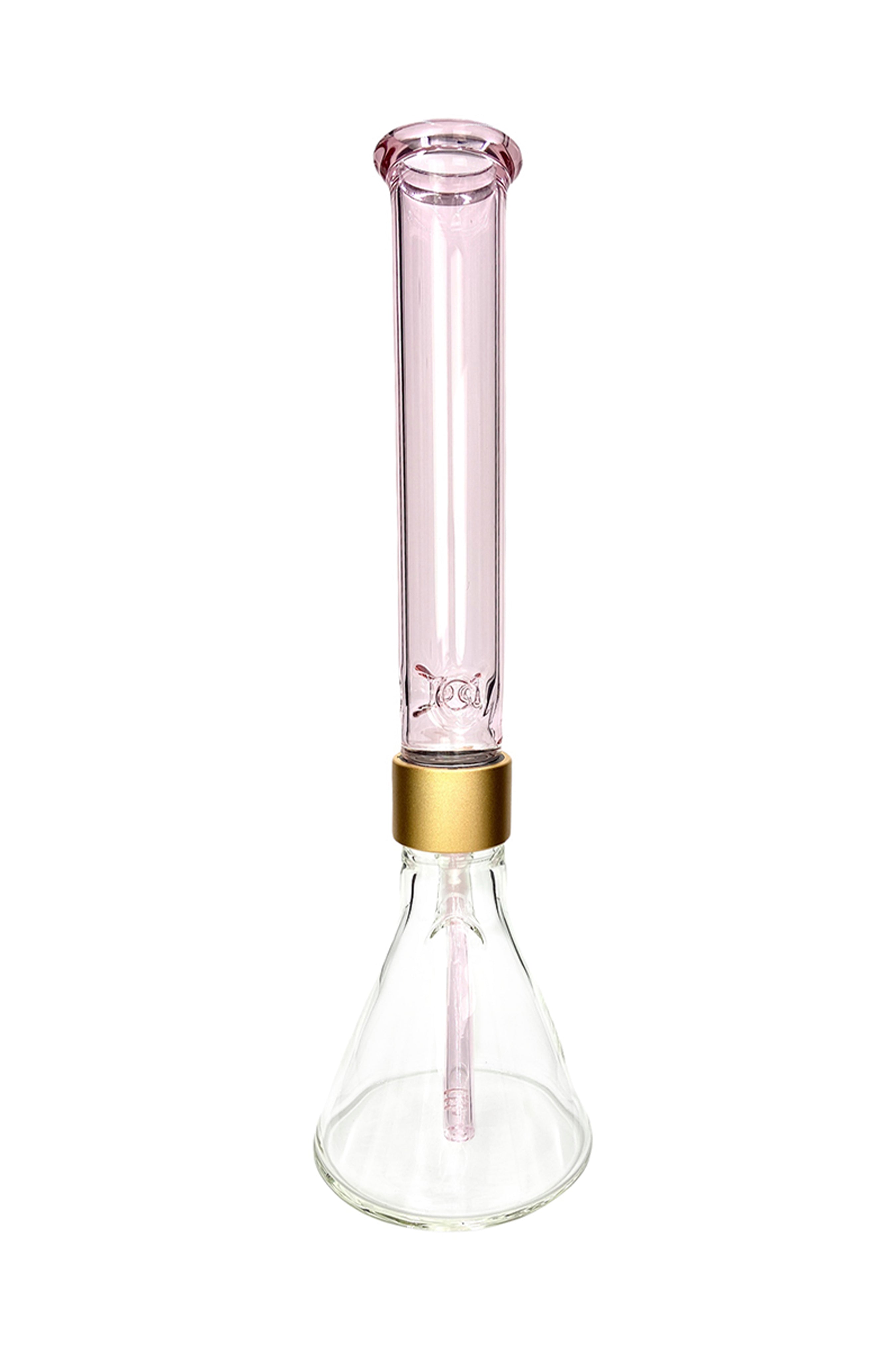 Prism Pink Lemonade Halo Modular Bong - An Irresistible Smoking Companion