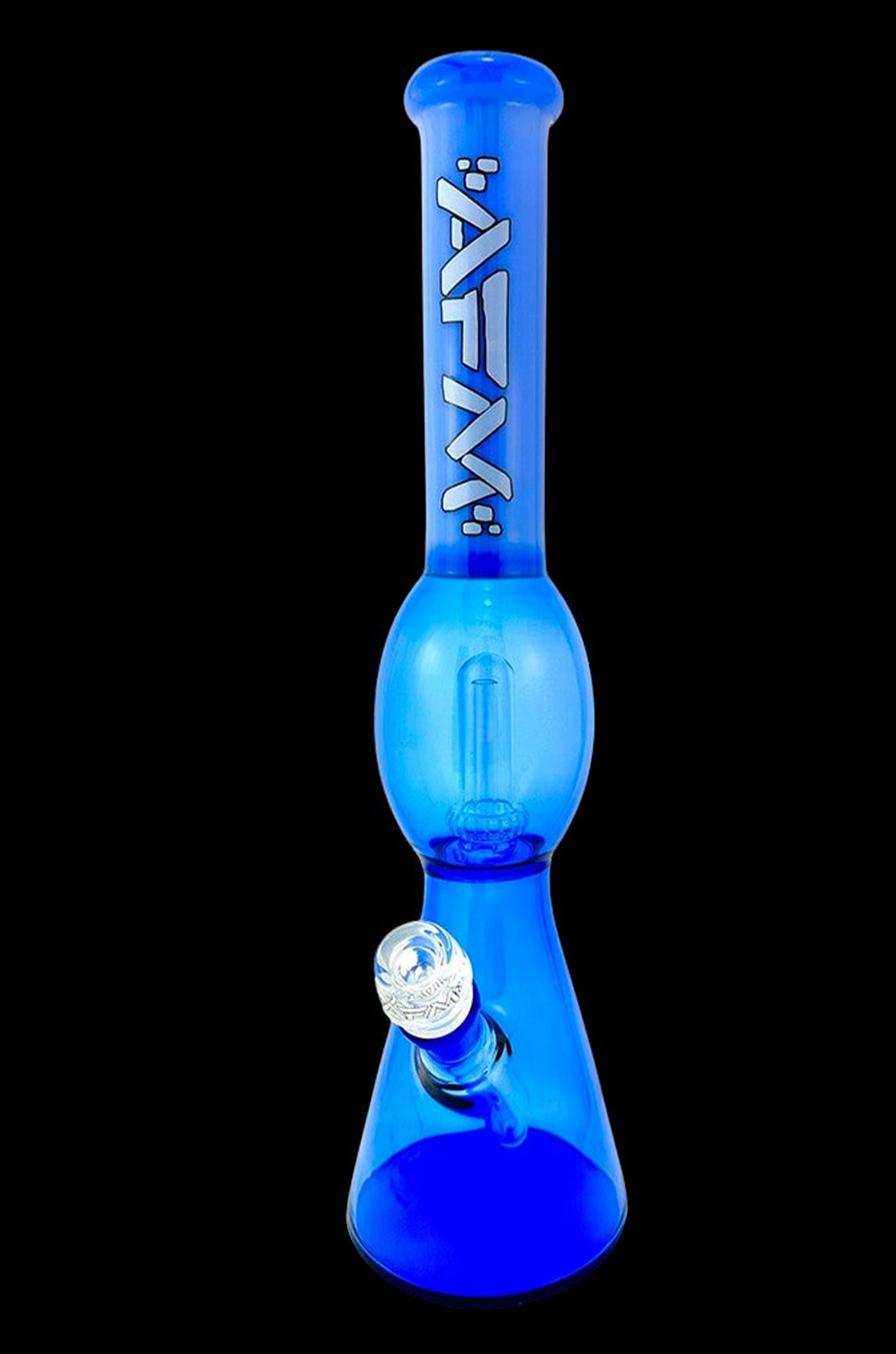 AFM UFO Double Color Glass Beaker Bong - Elevate Your Smoking Experience!