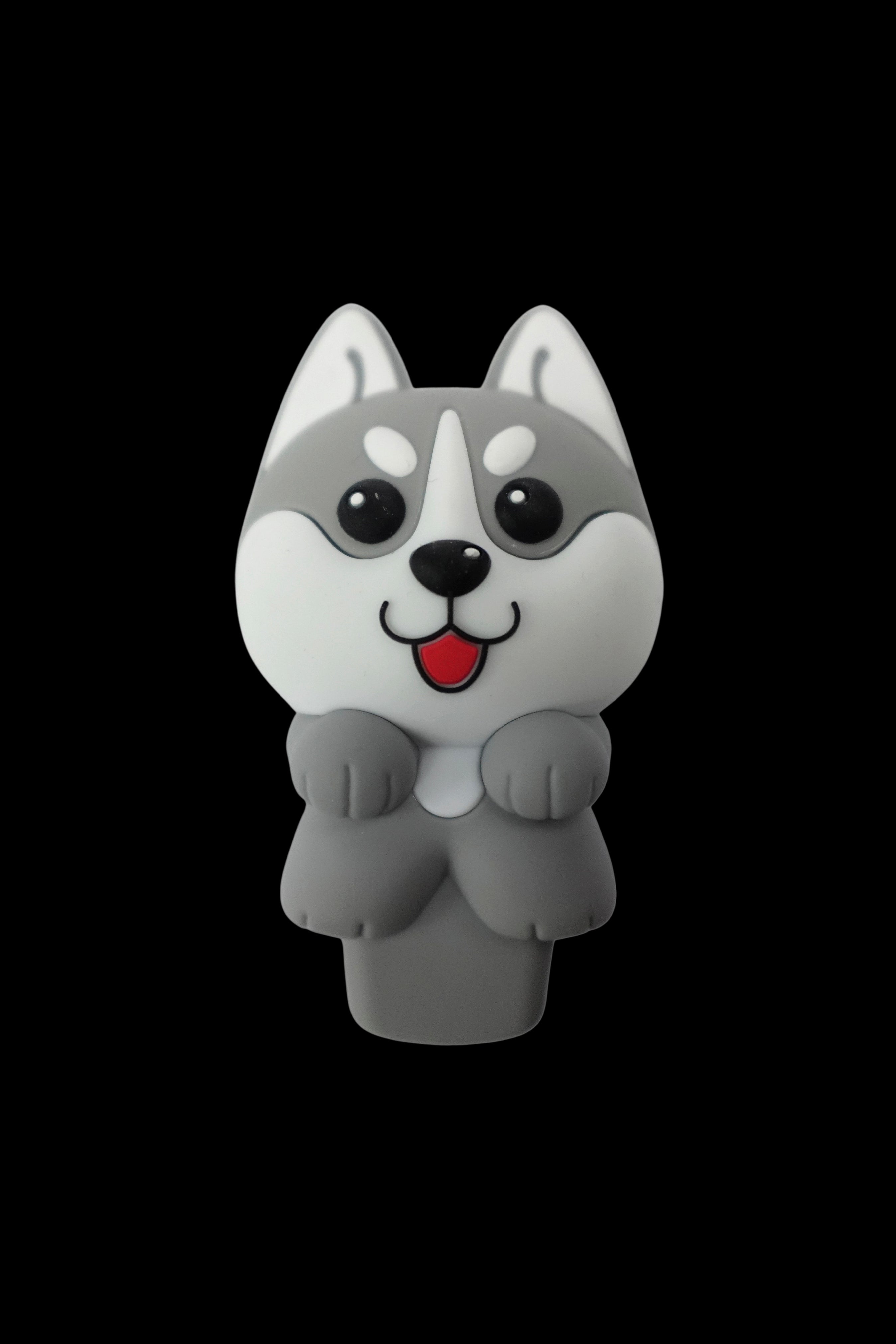 Cloud 8's Adorable Silicone Husky Hand Pipe