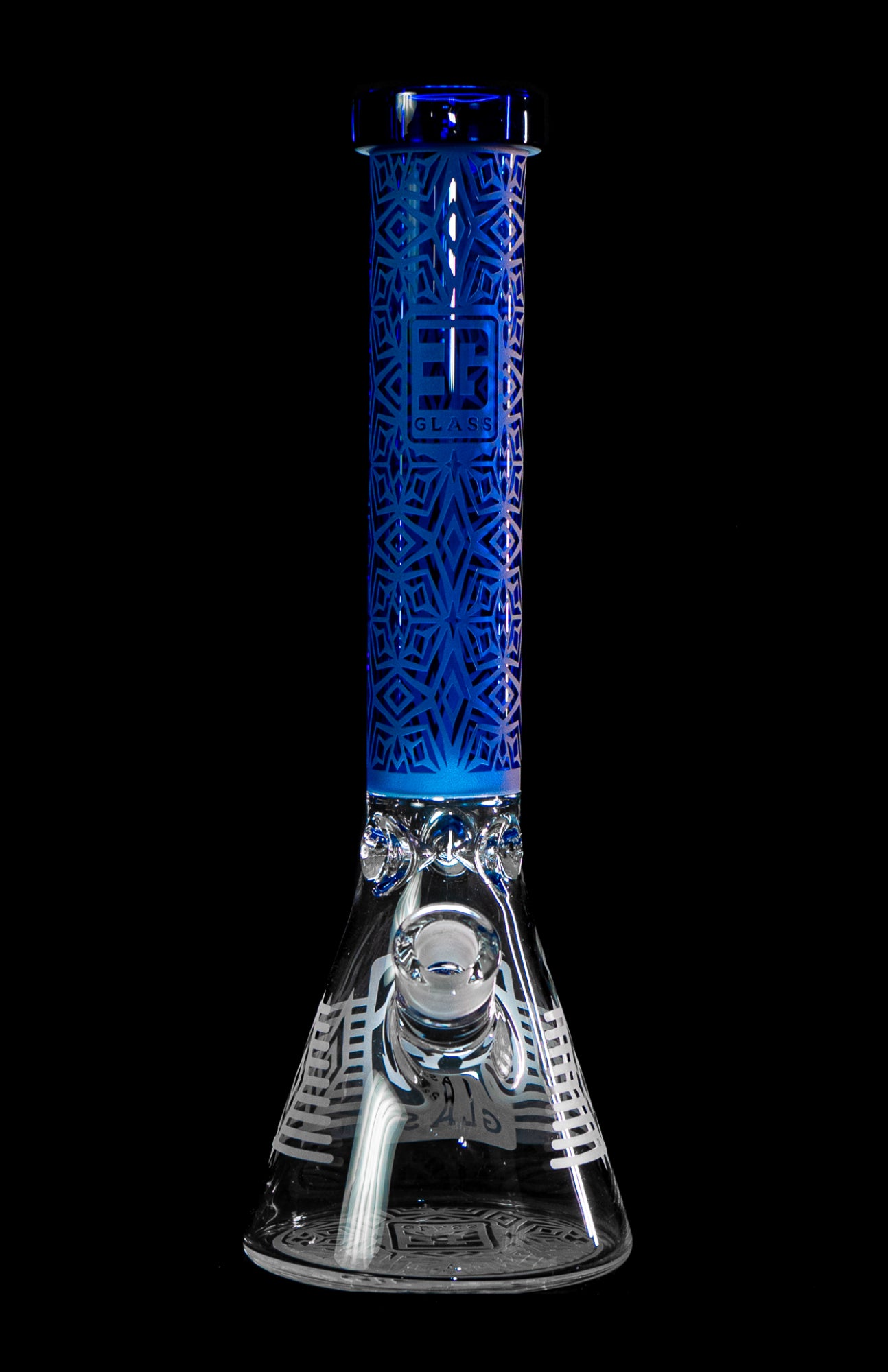EG Glass Diamond Water Pipe - A Stunning Smoking Companion