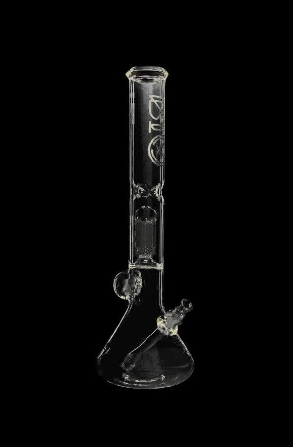 Bio Hazard 18-Inch Ice Bong with 8-Arm Tree Percolator - A Must-Have Smoking Companion