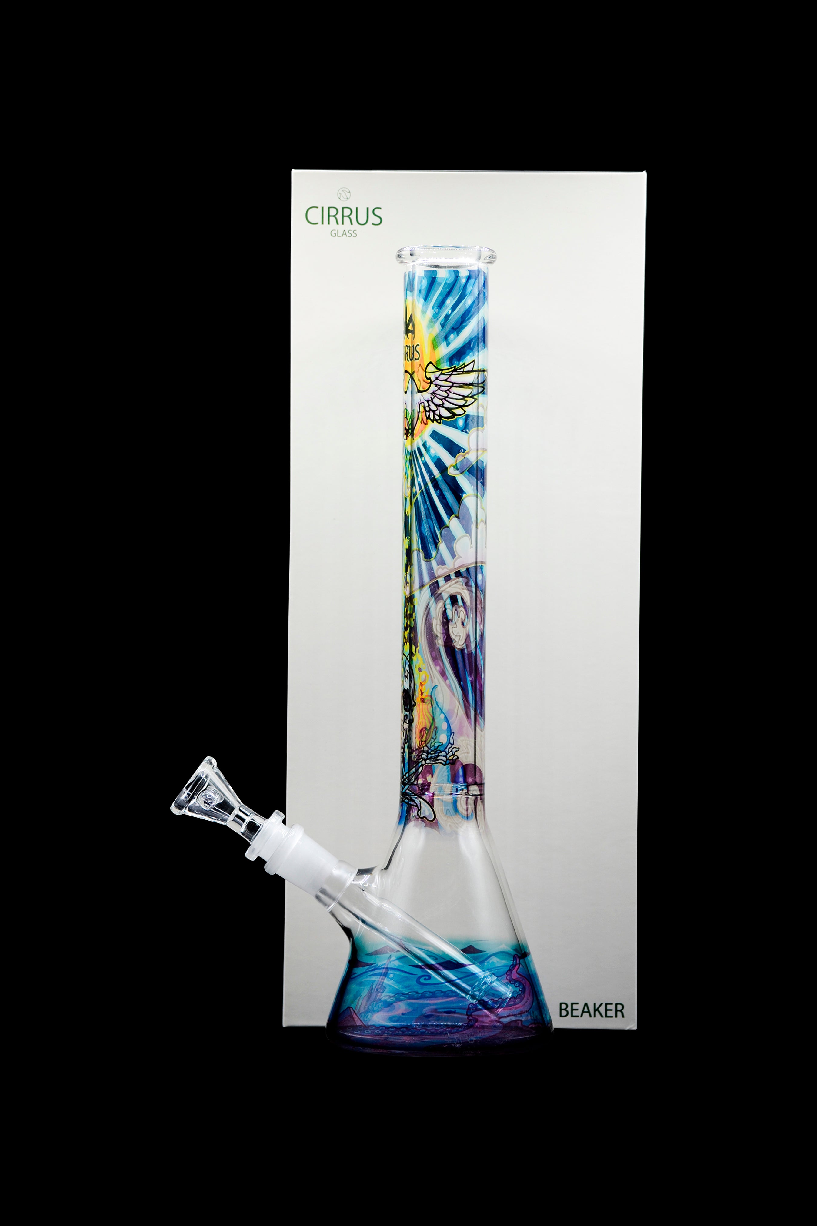 Cirrus Glass Beaker - Elevate Your Smoke Sessions