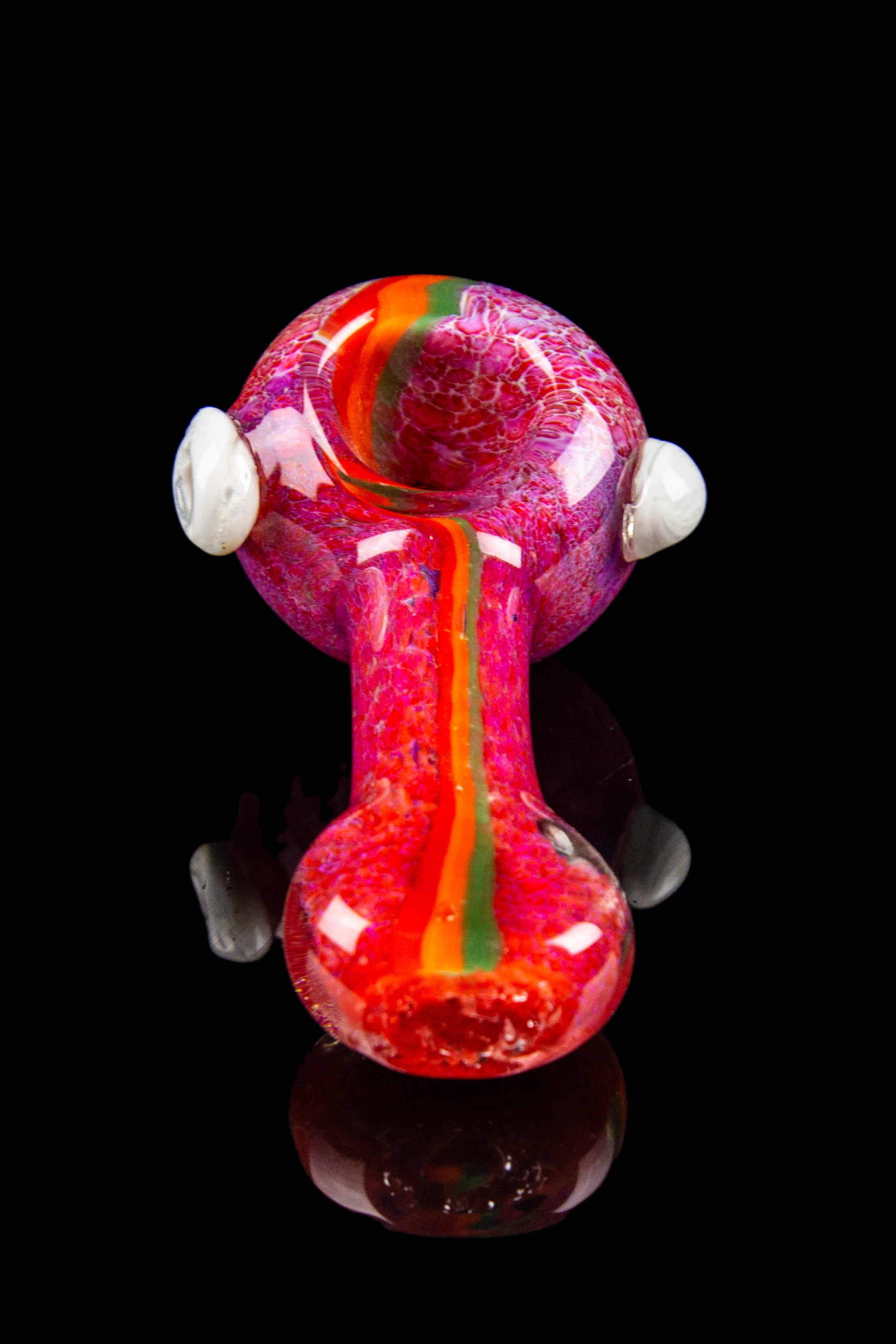 Stunning Striped Frit Hand Pipe