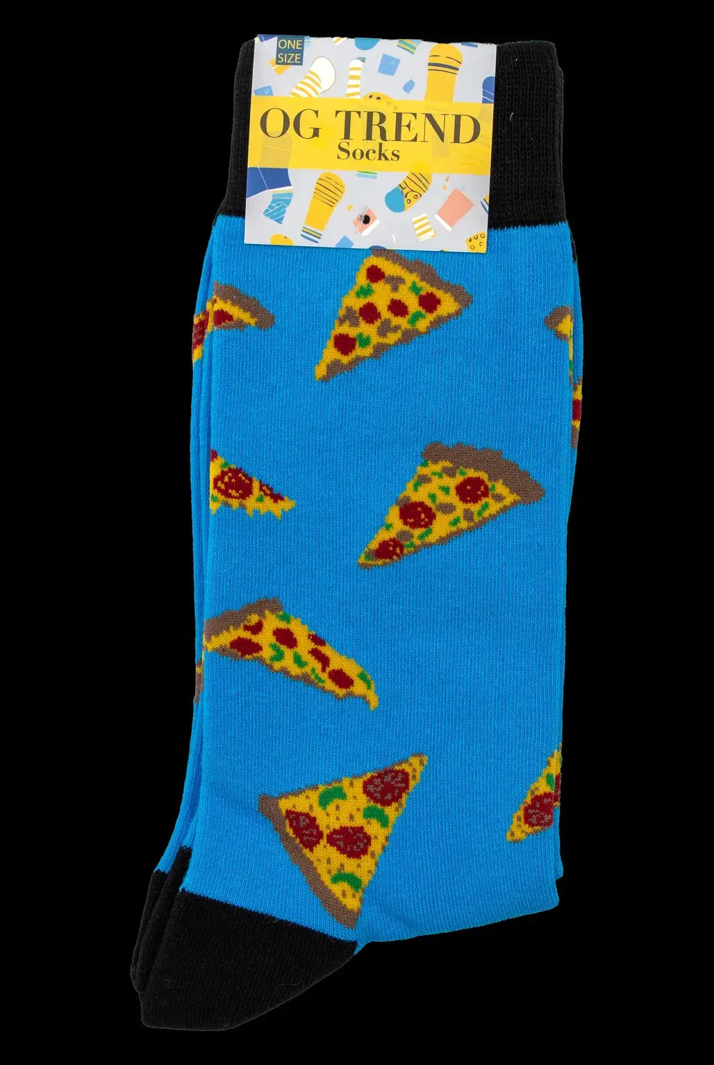 Irresistible Melty Pizza Socks - One Size Fits Most!