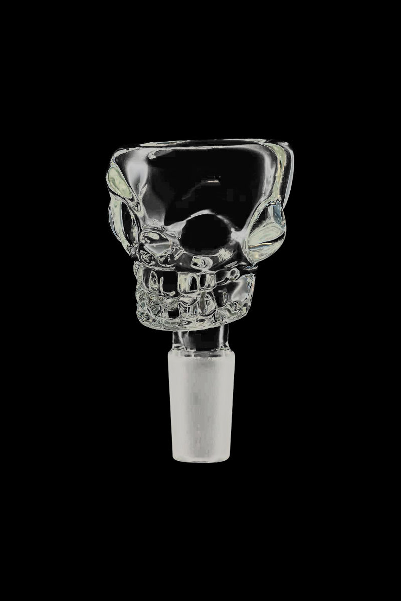 Stunning Clear Glass Skull Bowl
