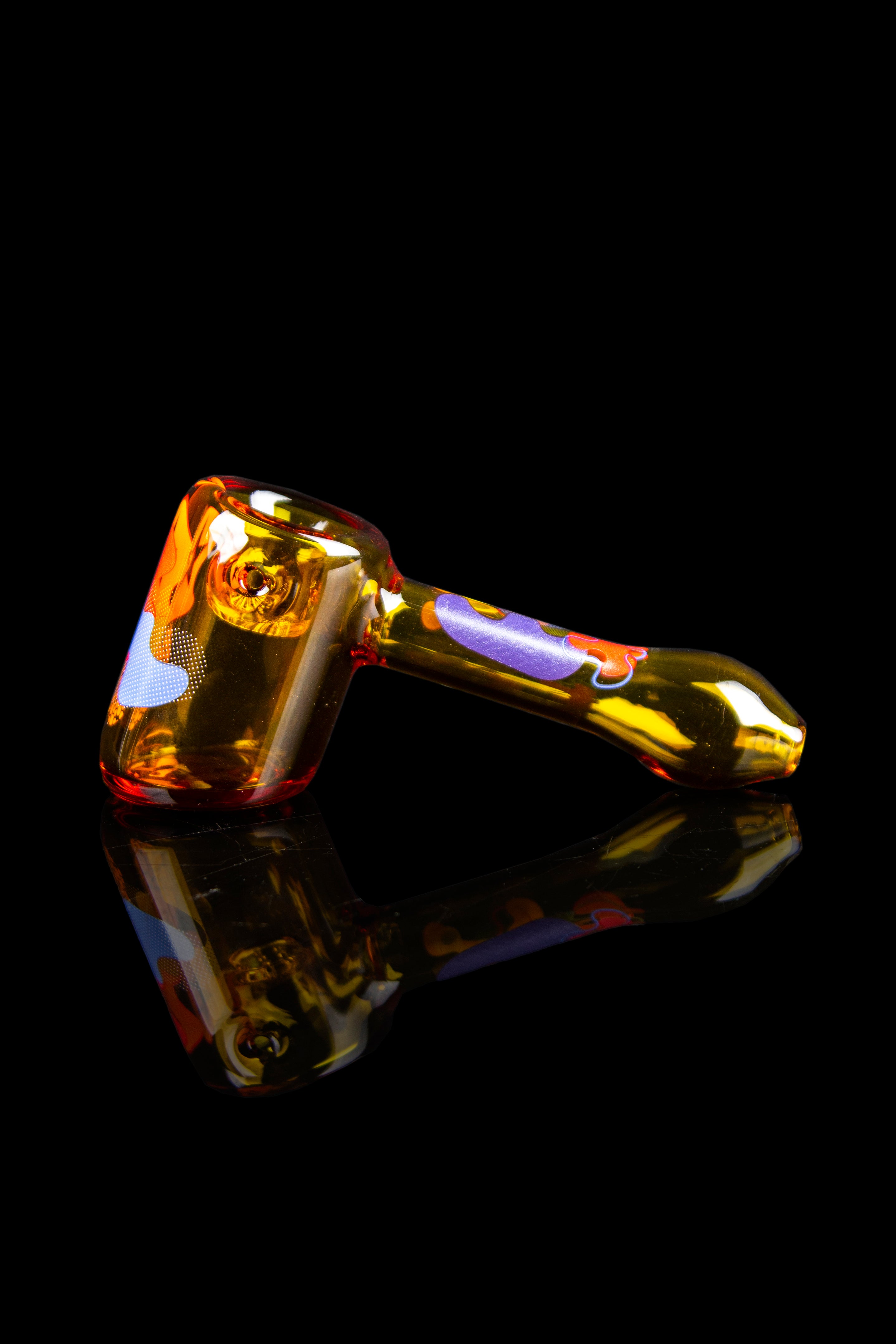 Famous Brandz Papaya Hand Pipe - A Stunning Hammer Design