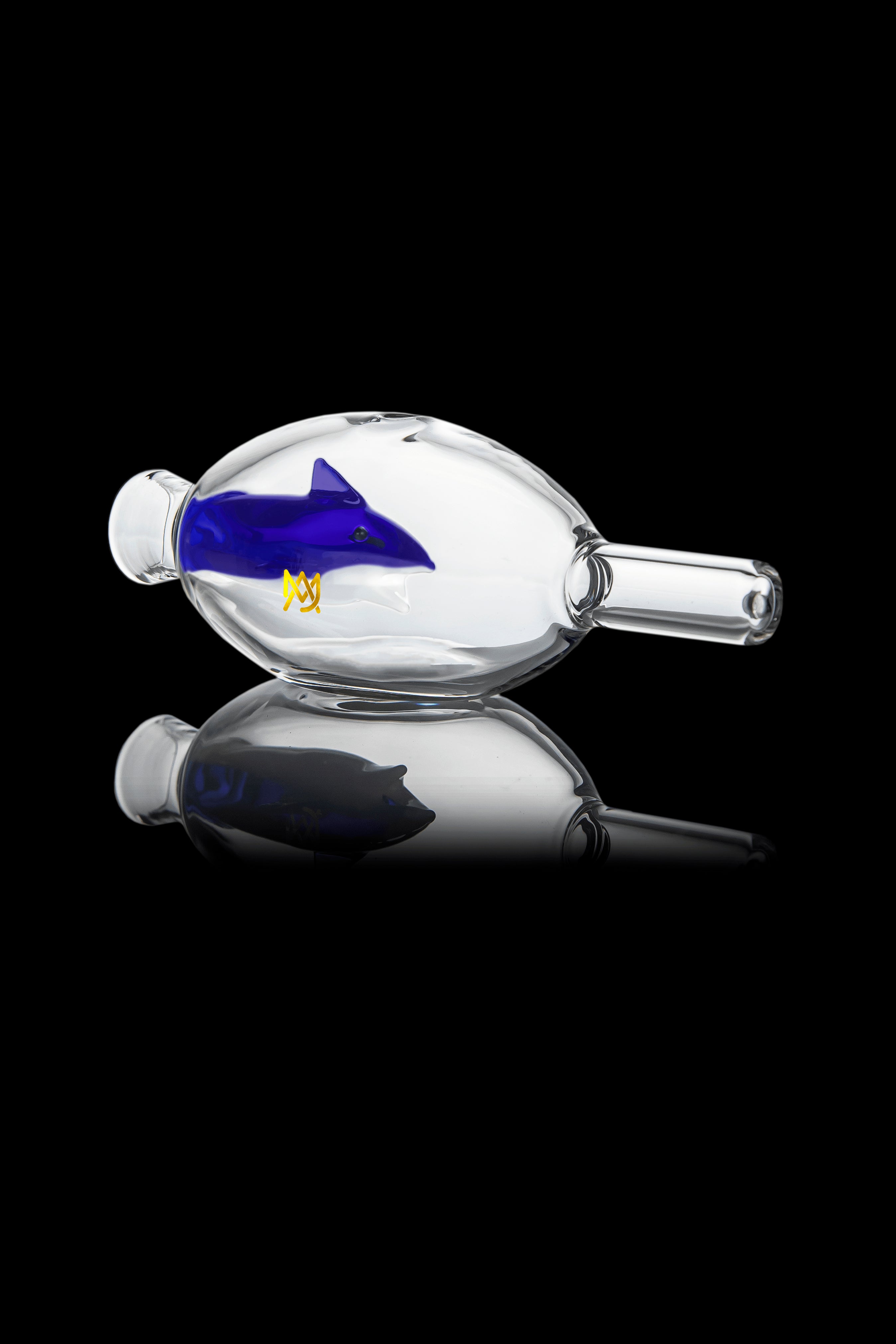 MJ Arsenal Jaws Chillum: Limited Edition Shark-Infused Glass Pipe