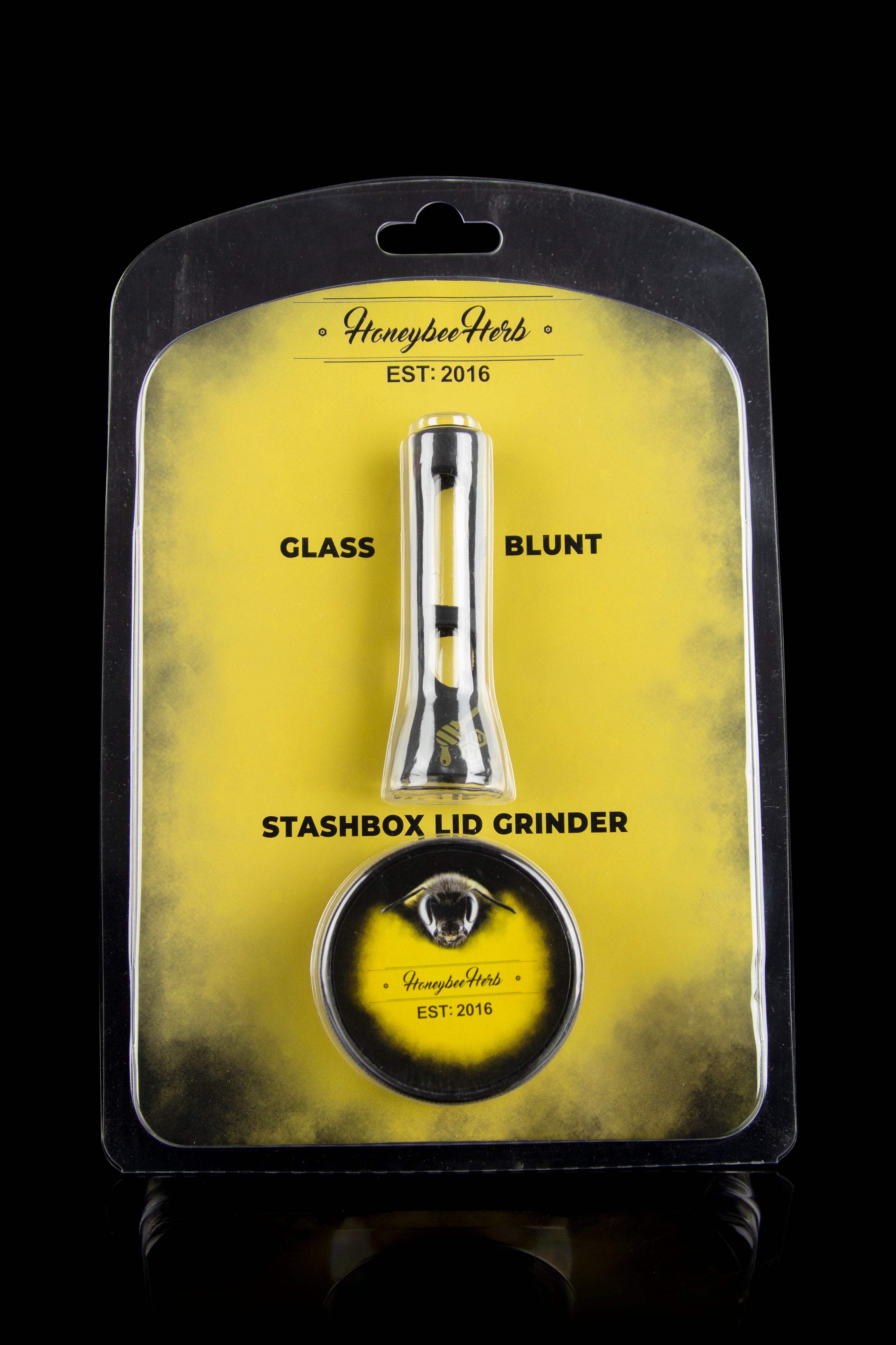 Honeybee Herb Premium Glass Blunt Kit - Elevate Your Smoking Experience!