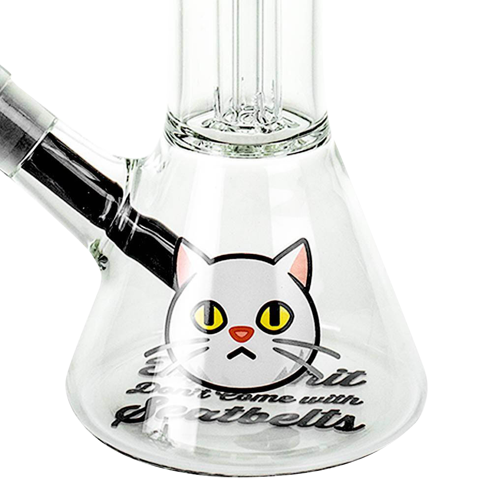 Beach Bum Cat Ice Beaker Bong - The Purr-fect Smoking Companion