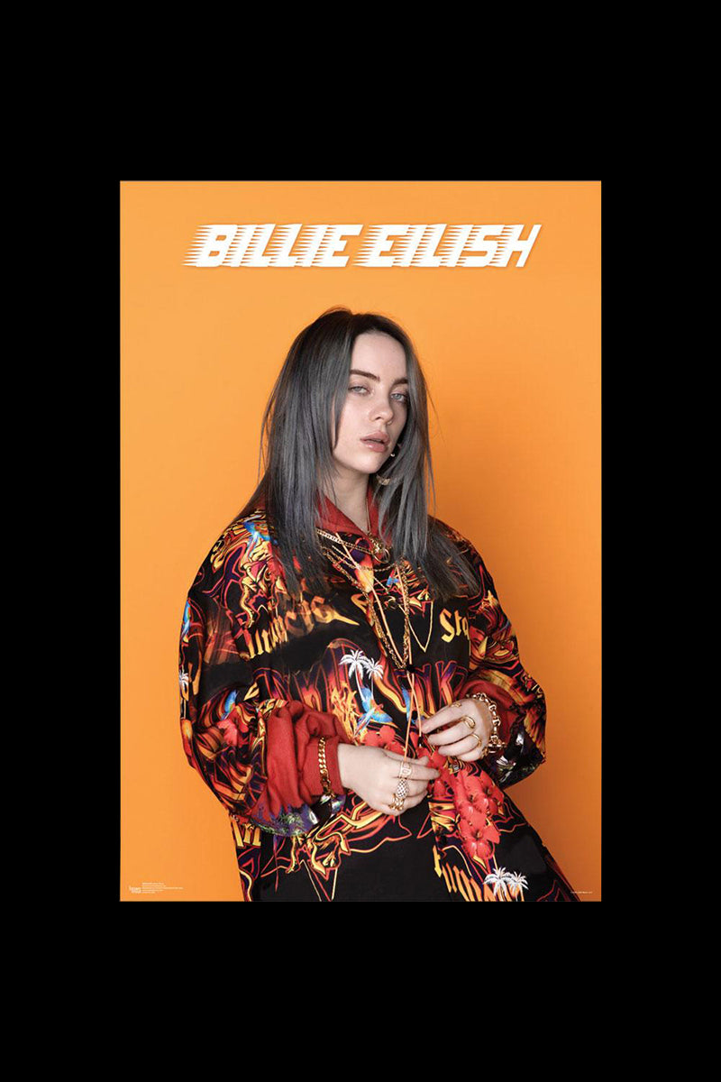 Stunning Billie Eilish Photo Poster - A Must-Have for Fans!