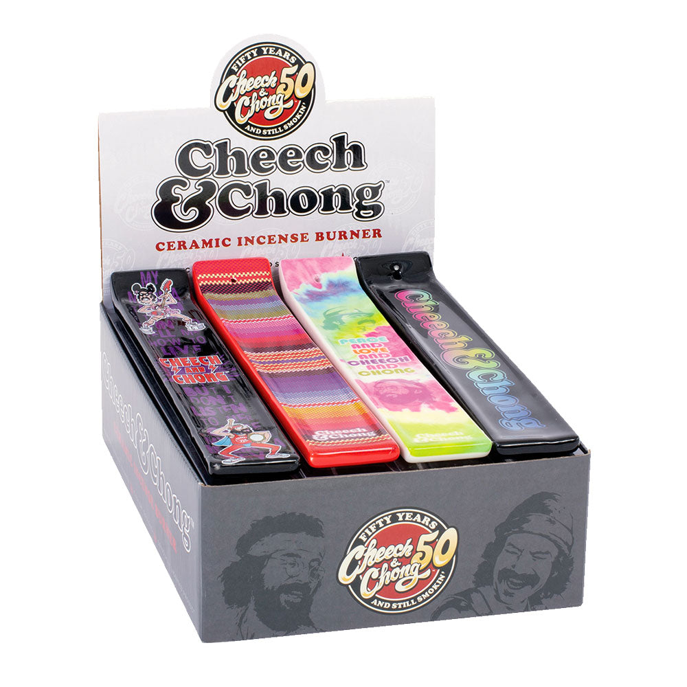 Cheech & Chong Ceramic Incense Burner Set - 12 Pack!