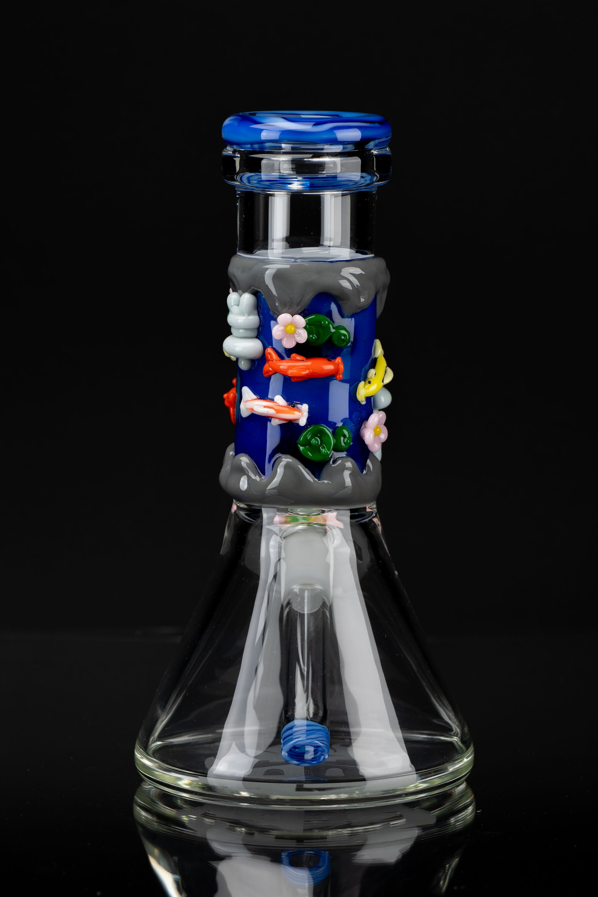 Empire Glassworks Stunning Koi Pond Baby Beaker