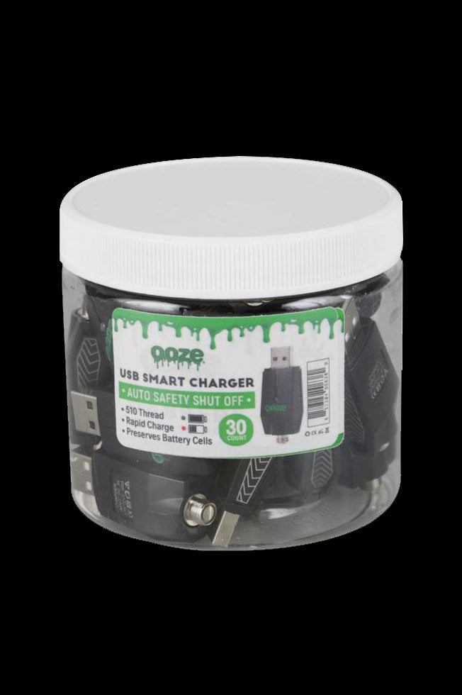 Ooze USB Smart Chargers - 30-Piece Display Set