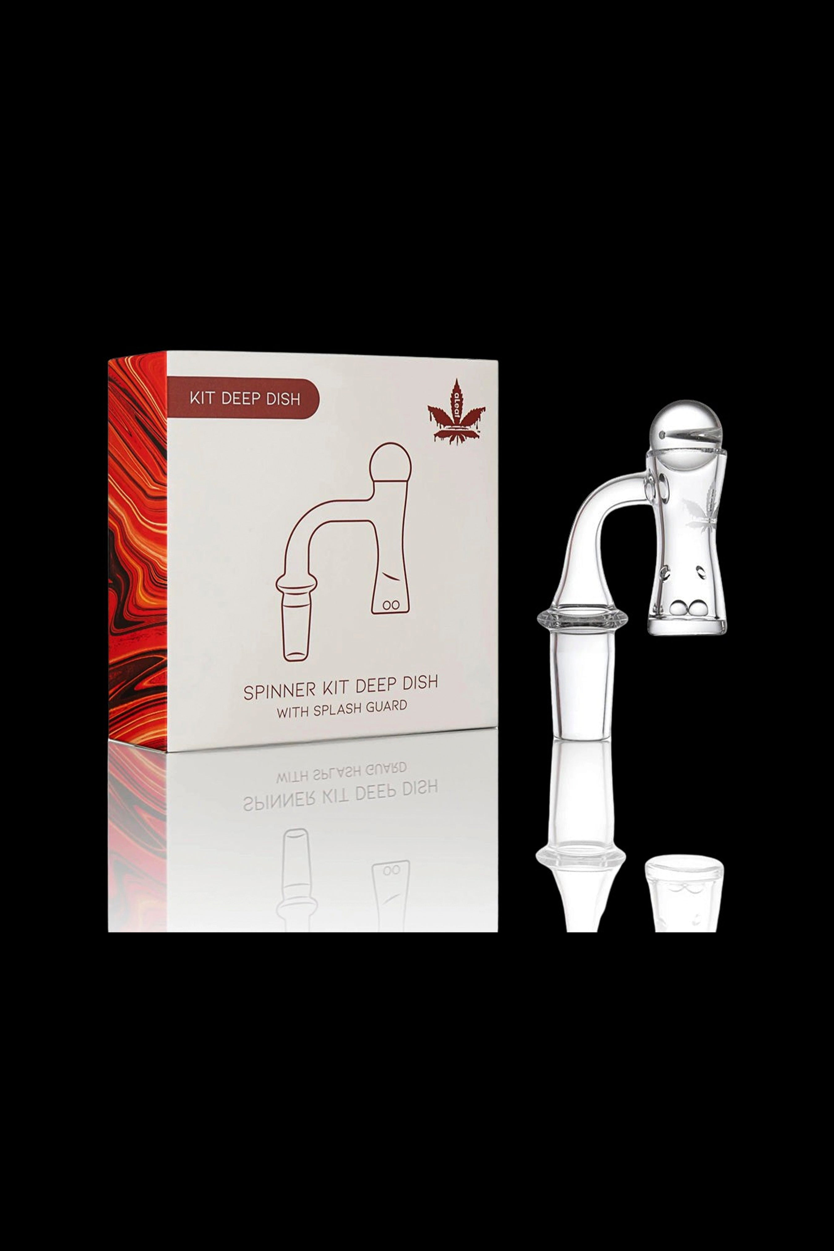 aLeaf Deep Dish Quartz Banger Spinner Kit - Your Ultimate Dabbing Solution
