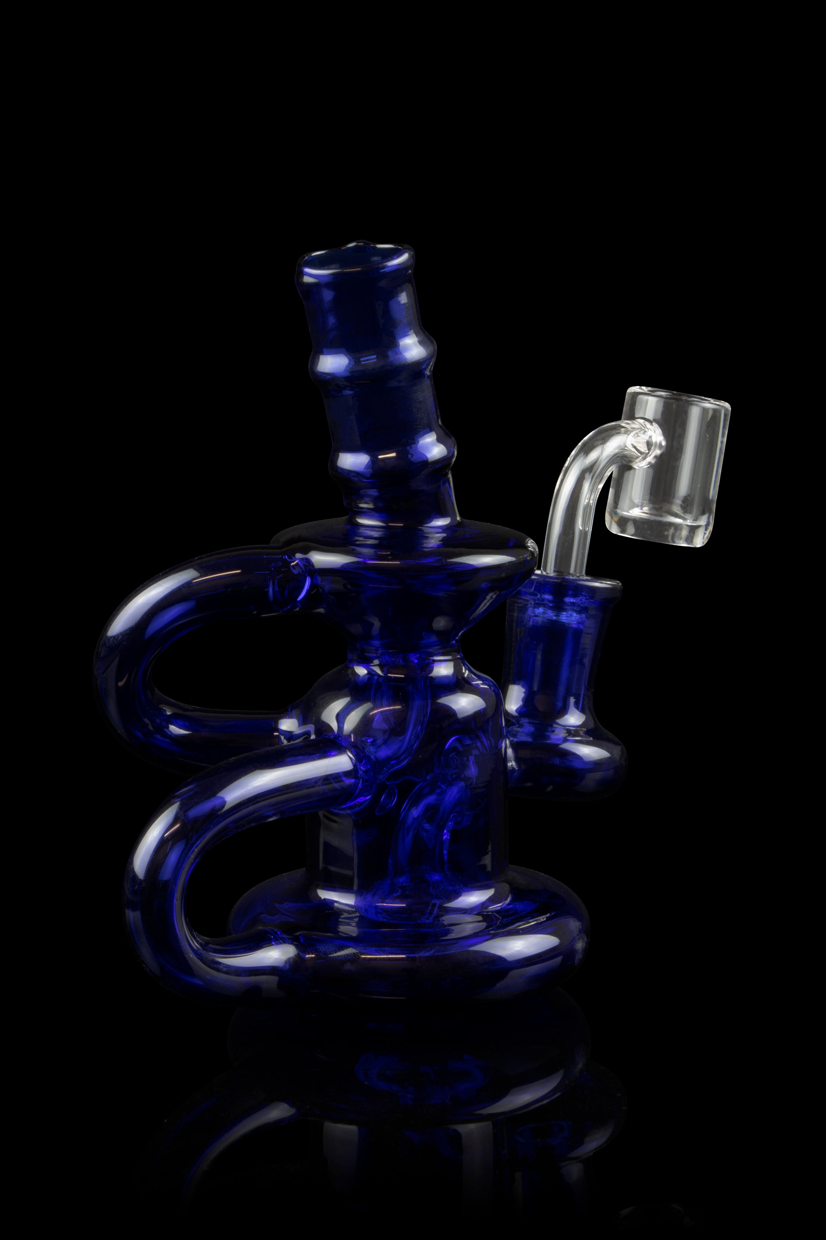 Compact Mini Travel Recycler Dab Rig - Your Adventure Companion