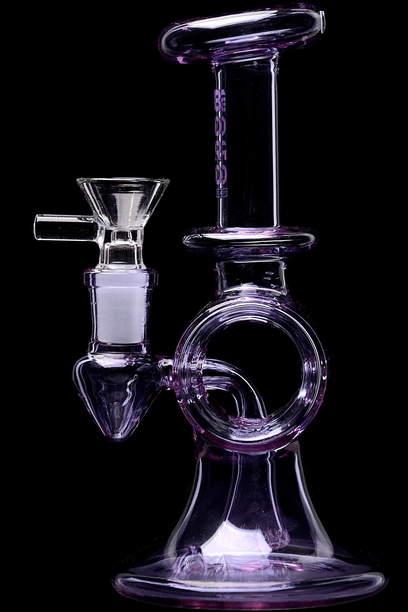 BoroTech Cylinder Swirl Bong - Your Ultimate Smoking Companion