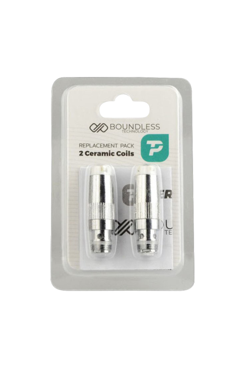 Boundless Terp Pen Dual Ceramic Coil Atomizer - 2 Pack: Unleash Your Vaping Bliss!