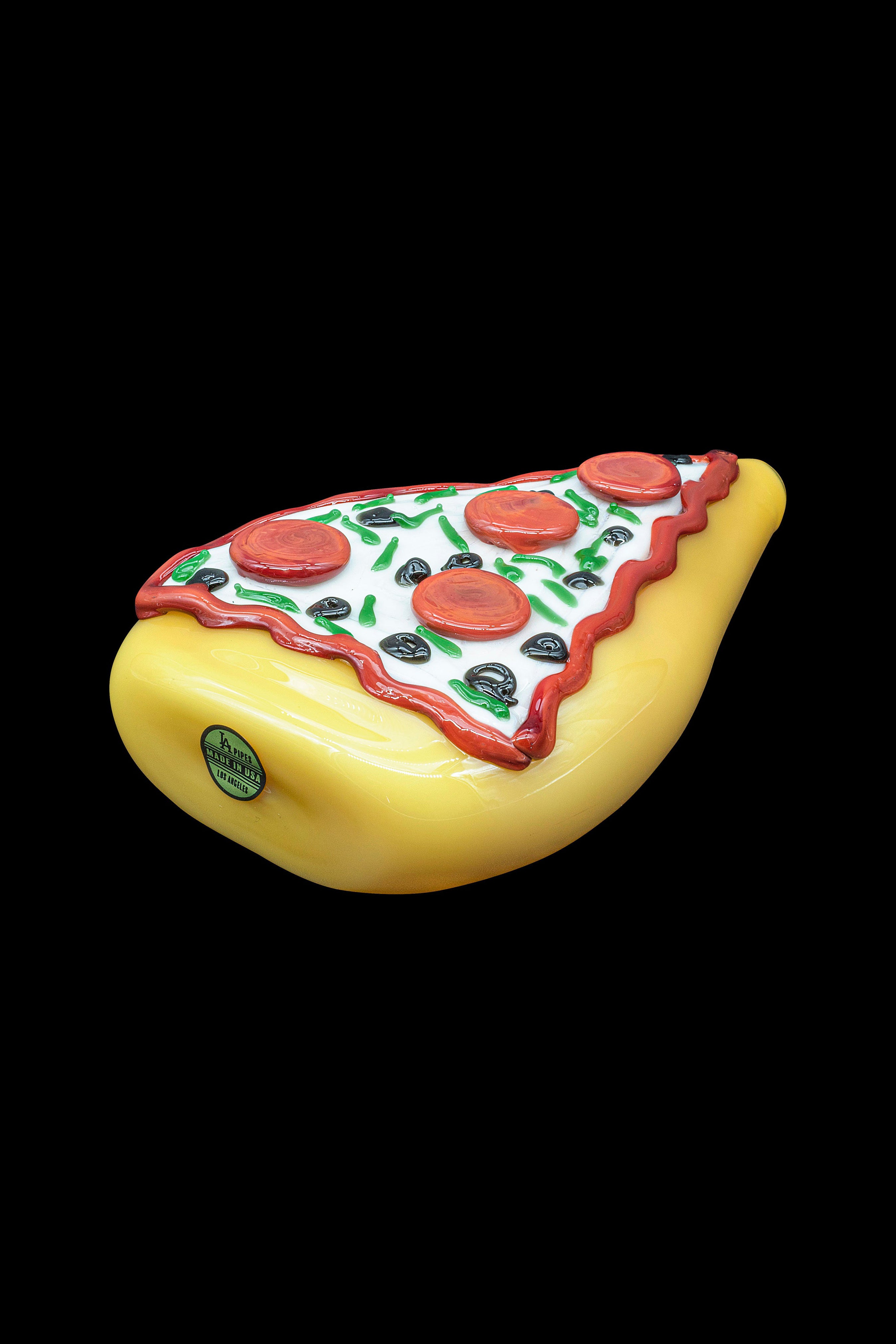 LA Pipes Potperoni Glass Pizza Pipe - The Ultimate Party Hit!