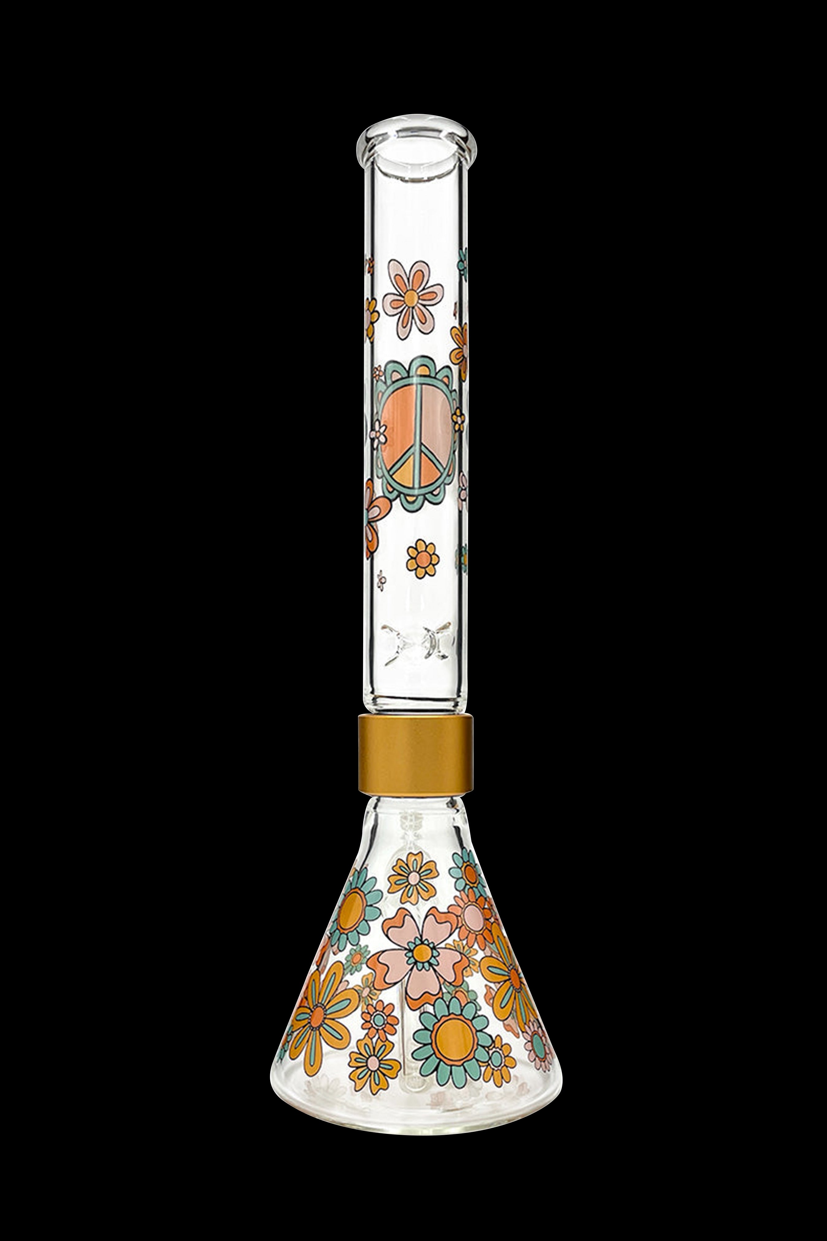 Prism's Groovy Flower Power Single Stack Bong