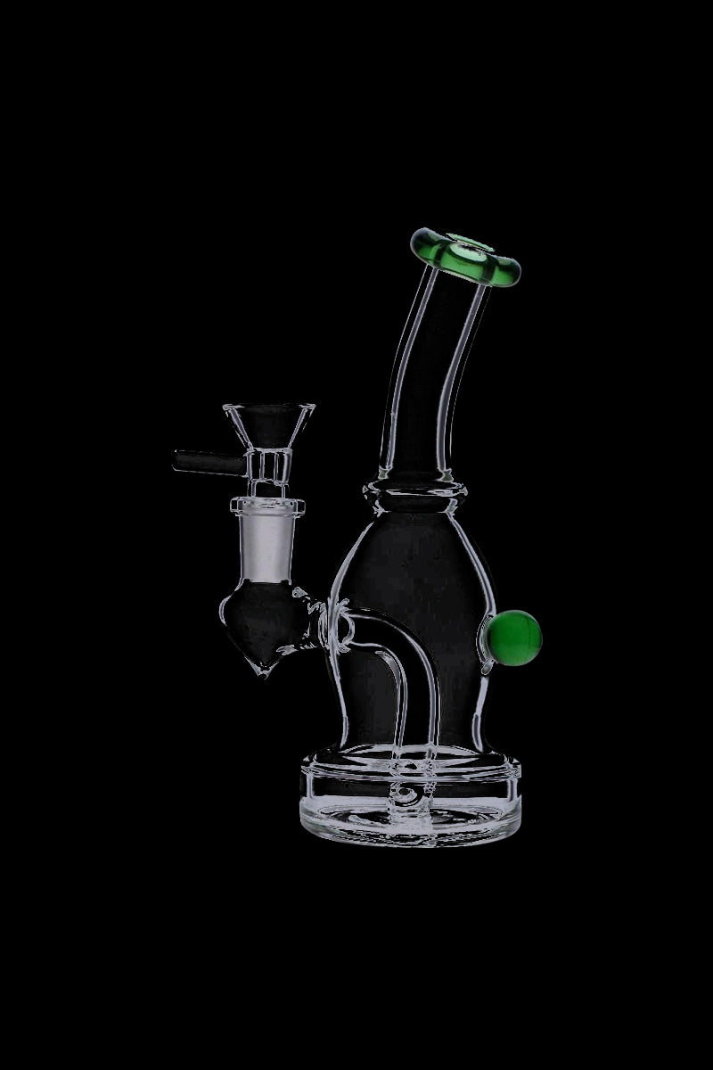 5.5-Inch Glass Bubbler with Fixed Diffuser - A Mini Marvel!