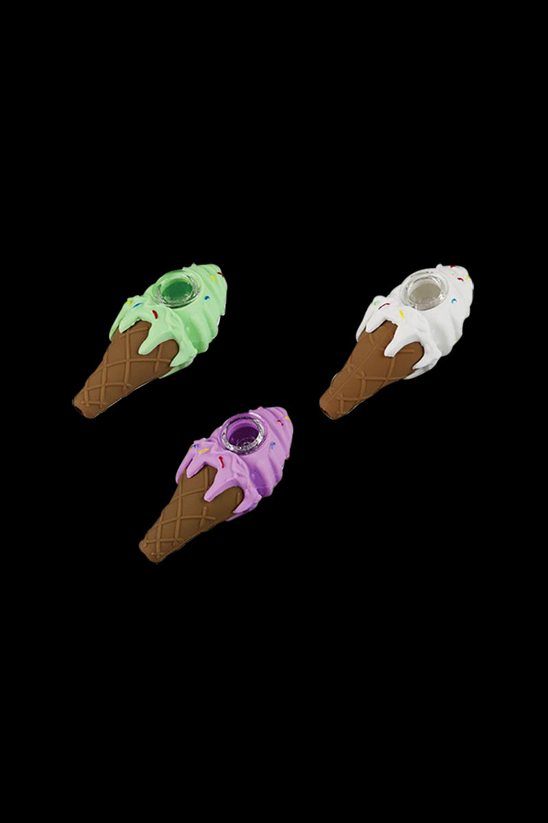 Delicious Ice Cream Silicone Hand Pipe