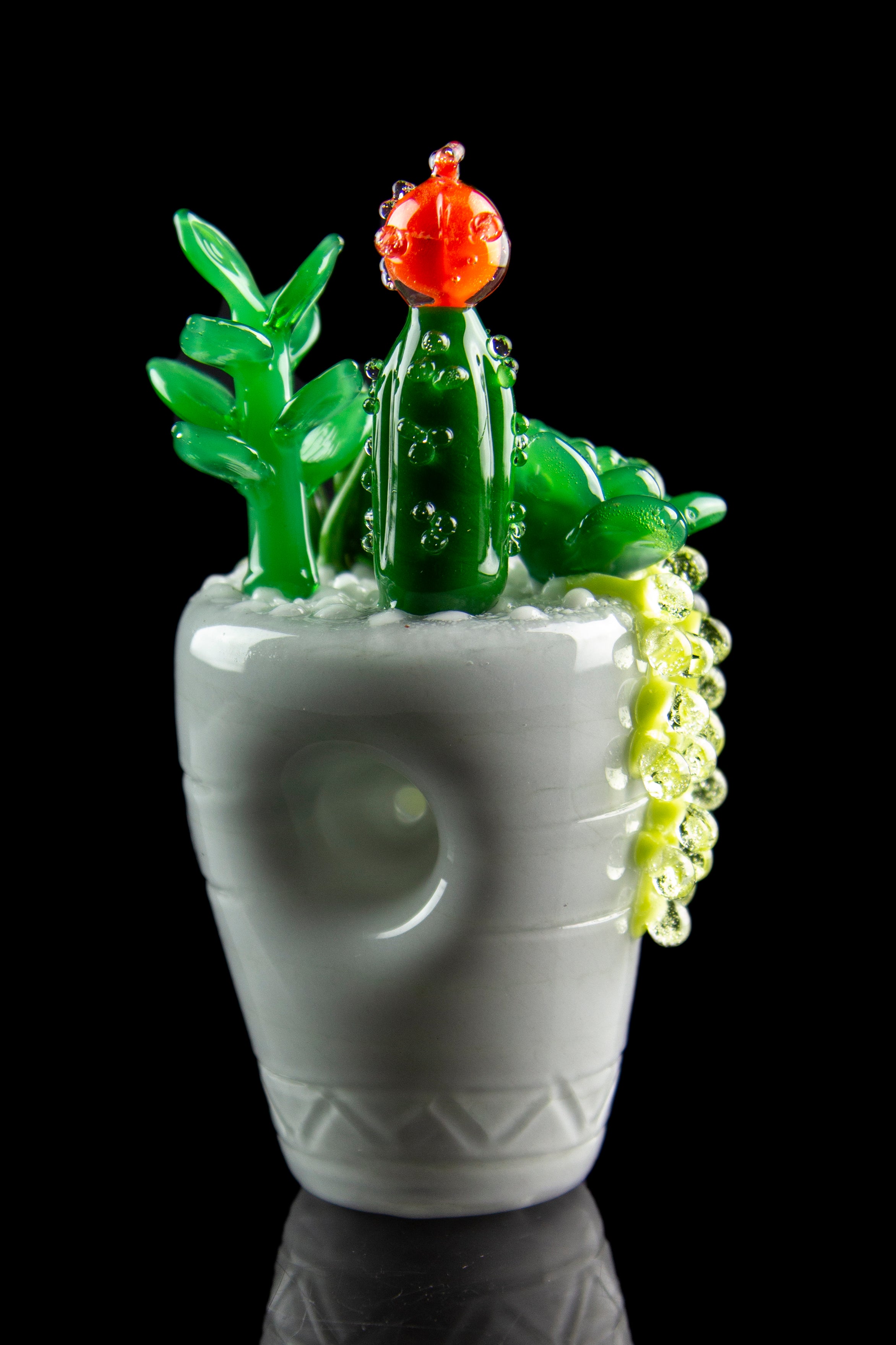 Empire Glassworks Stunning Succulents Hand Pipe