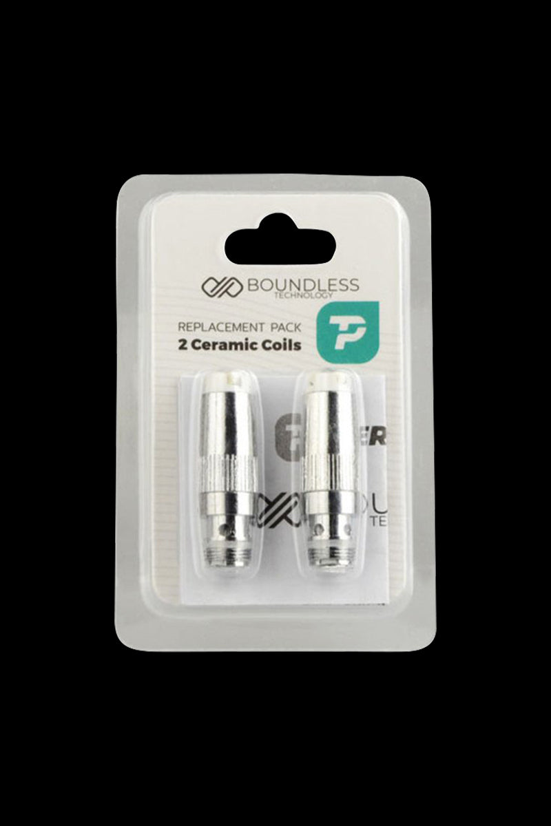 Boundless Terp Pen Dual Ceramic Coil Atomizer - 2 Pack: Unleash Your Vaping Bliss!