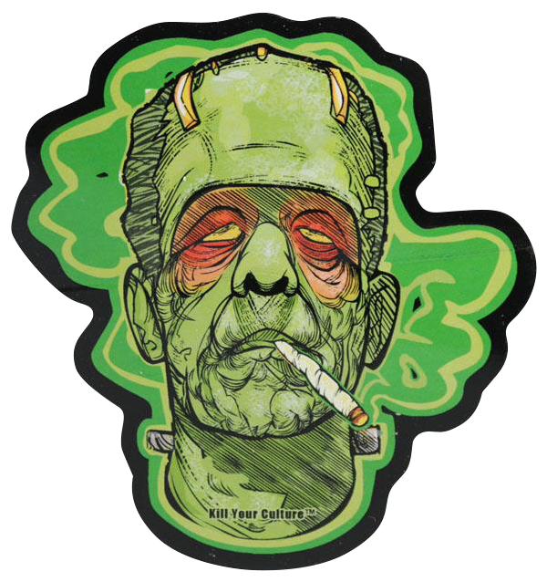 Mind-Blowing Frankenstoned Sticker