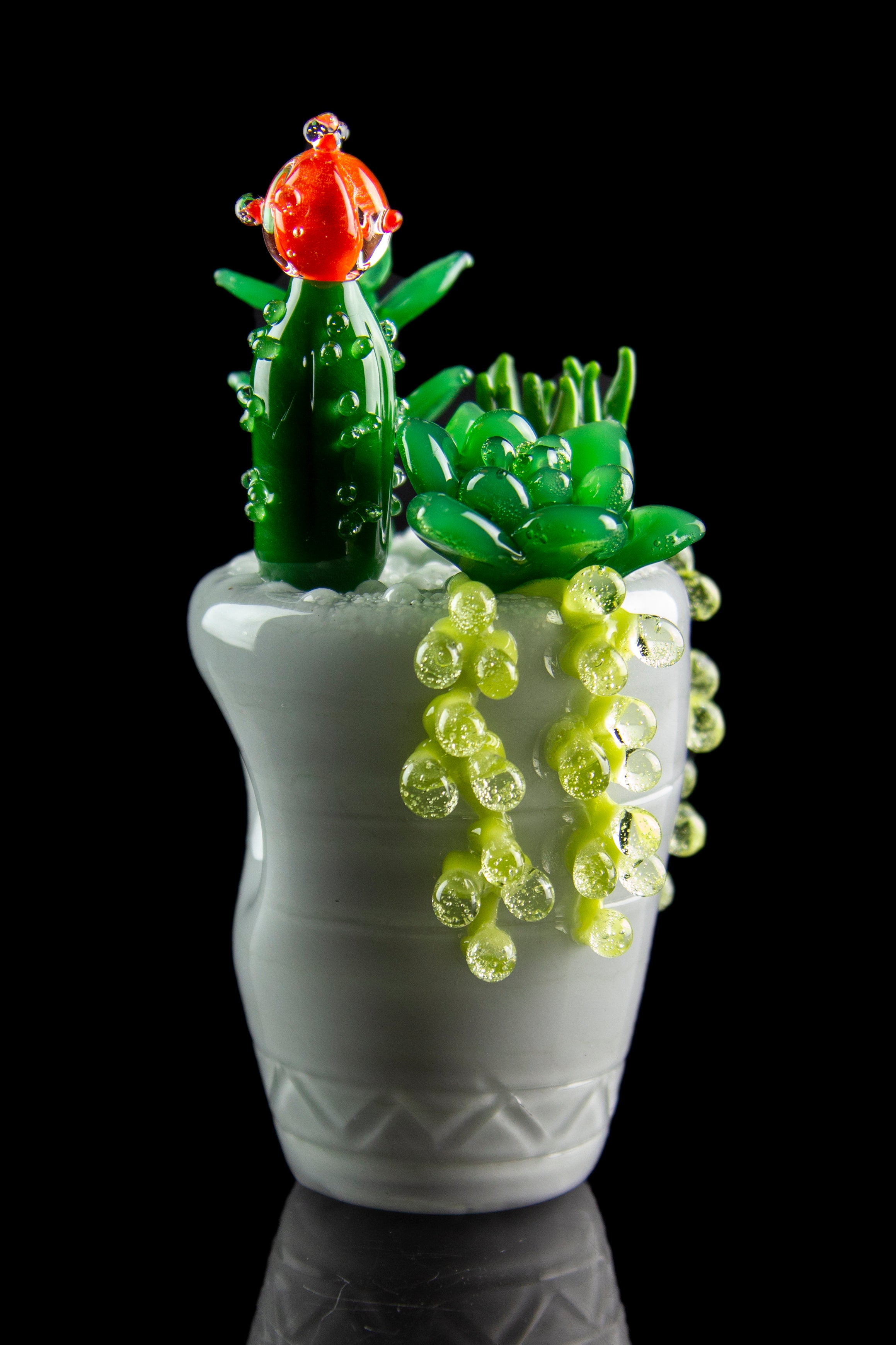 Empire Glassworks Stunning Succulents Hand Pipe