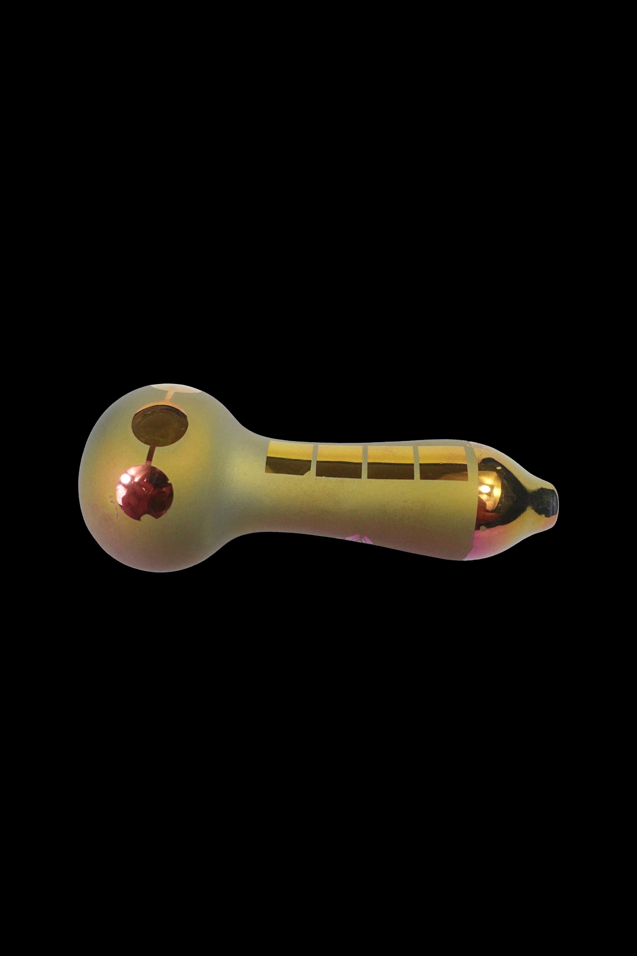 Cloud 8 Artistic Hand-Painted Glass Hand Pipe - A Portable Artistic Marvel