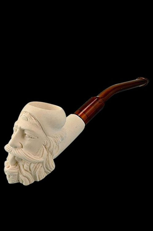 Exquisite Dunhill Head Meerschaum Pipe