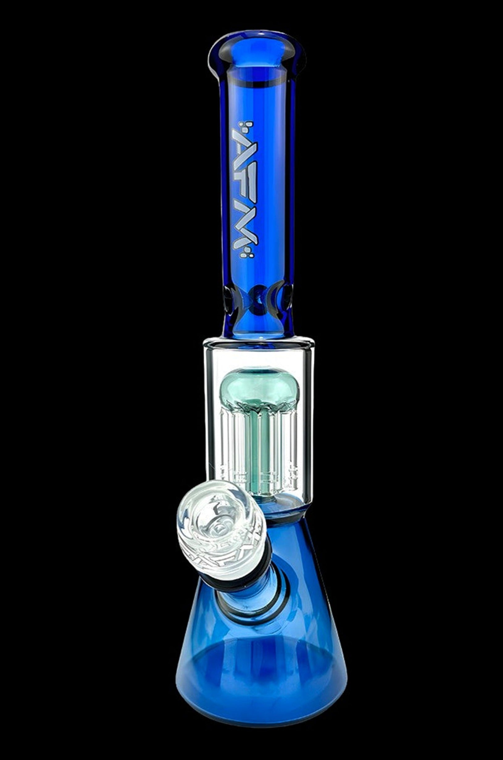 AFM Colorful Glass Mini Beaker Bong with Tree Perc
