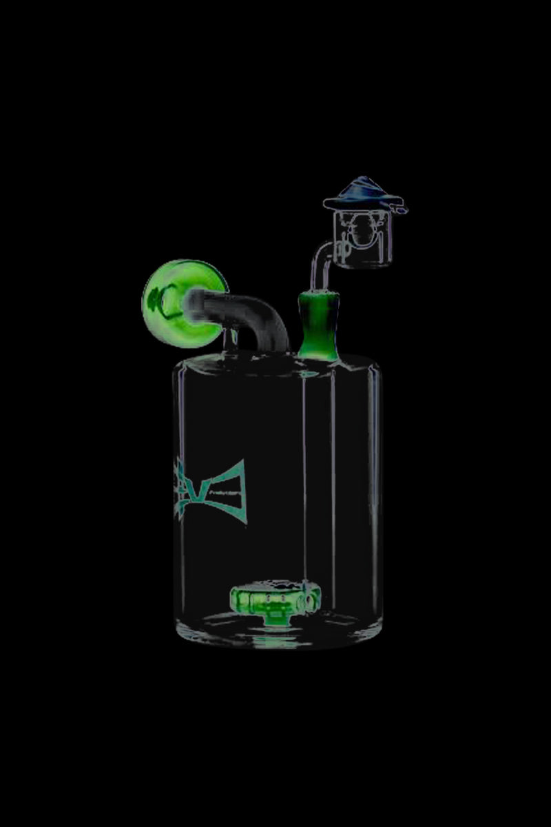 Evolution Money Jar Dab Rig: Ultimate Smoking Companion with Banger and Carb Cap