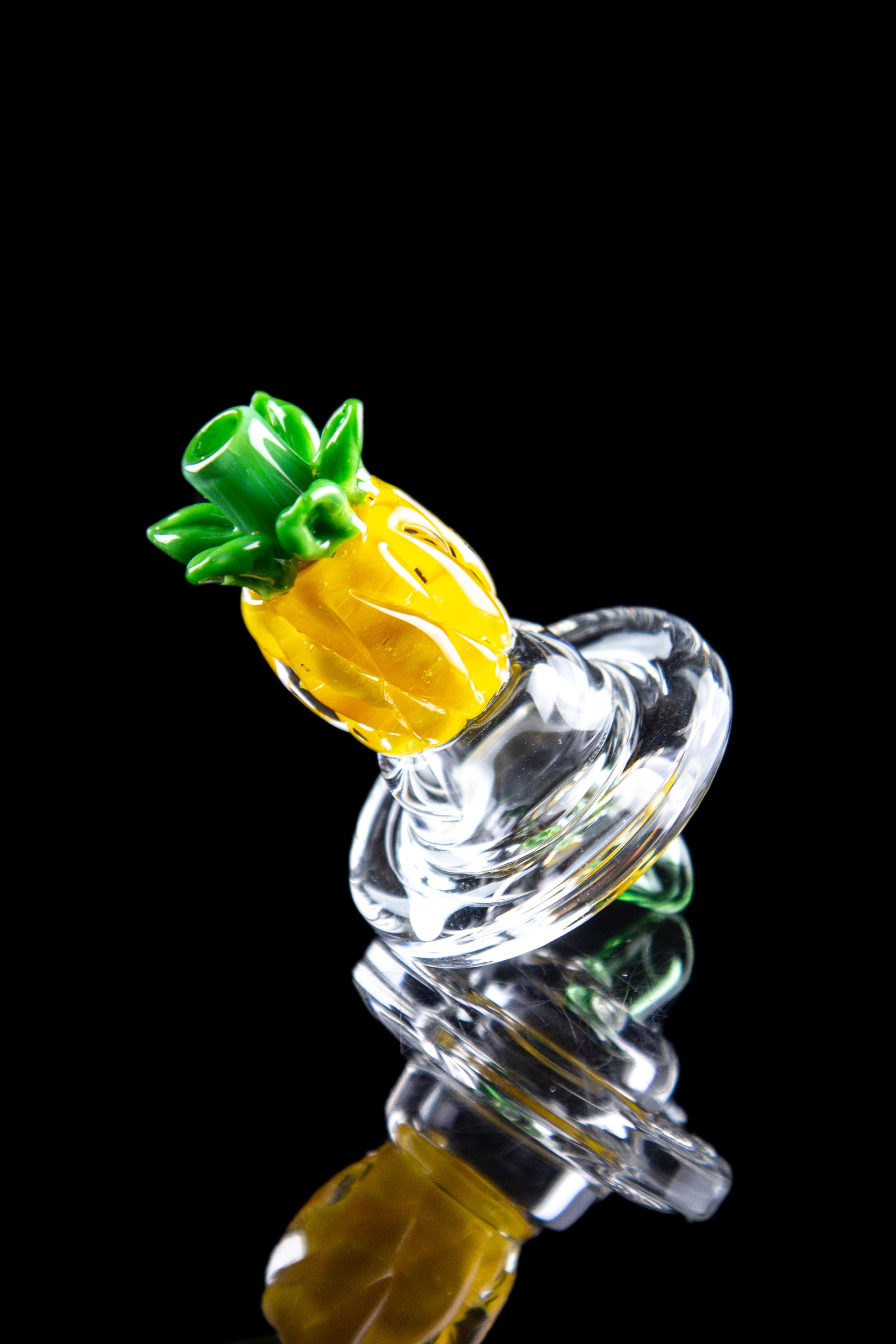 Empire Glassworks Pineapple Carb Cap - A Sweet and Functional Accessory