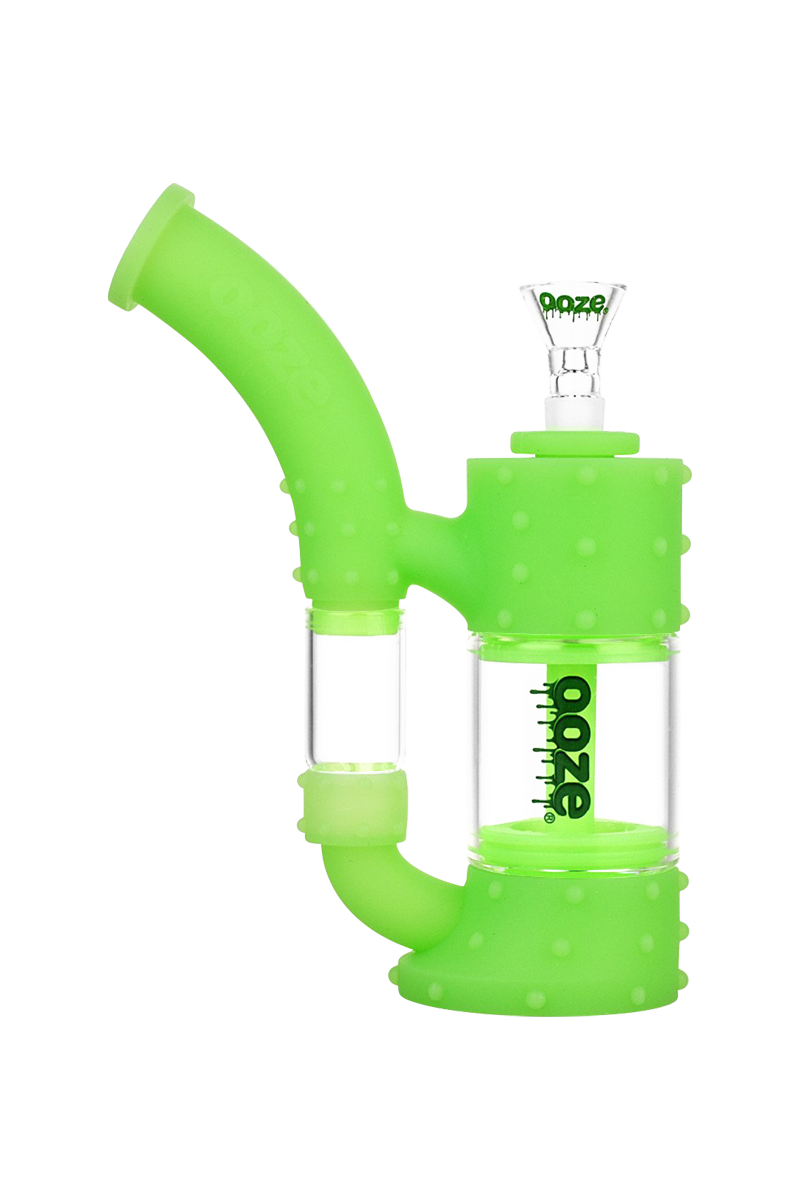 Ooze Stack Premium Silicone Water Pipe - Versatile Smoking Essential